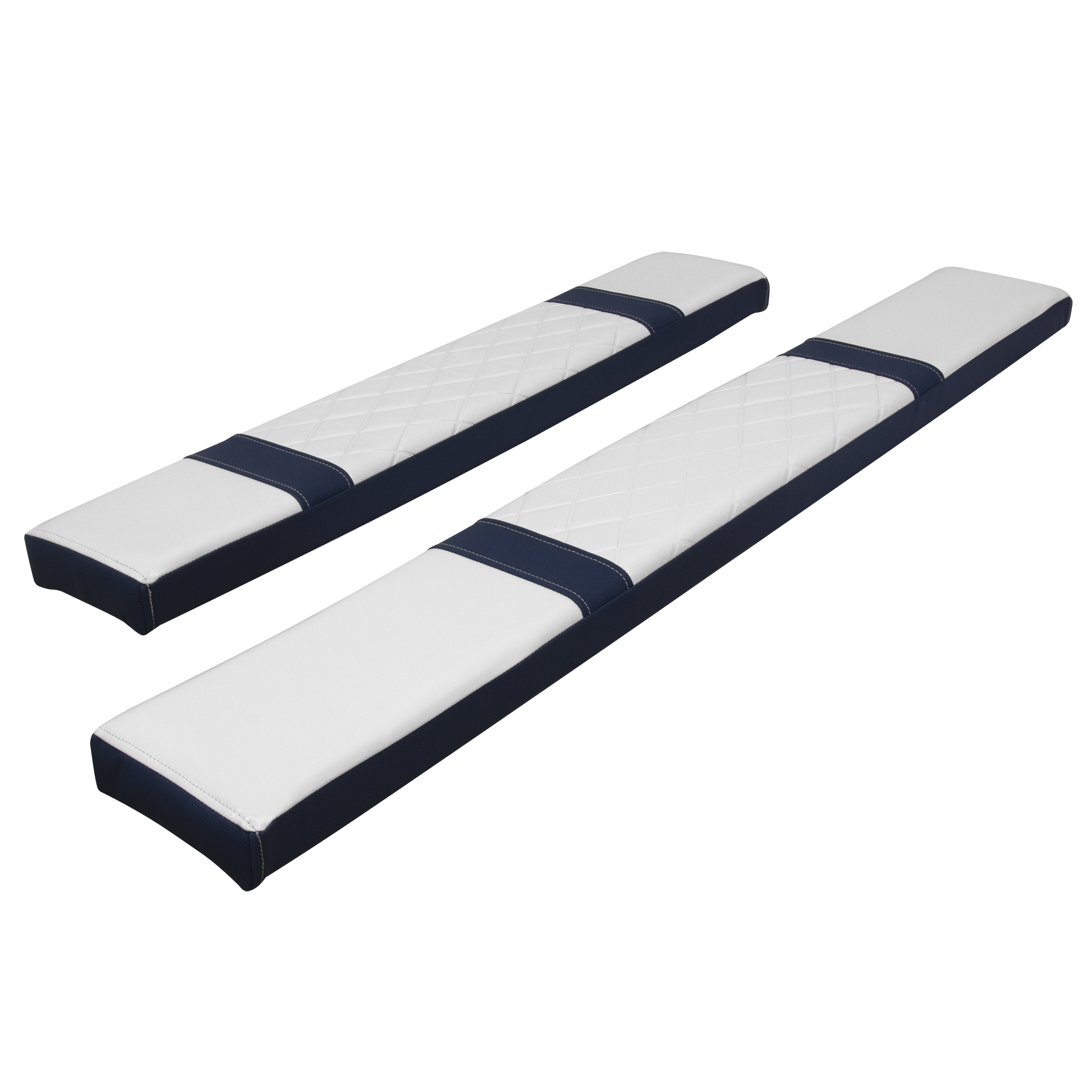 Wise 1148-1904 48″ Deluxe Series Coaming Bolster – Brite White / Mariner Blue