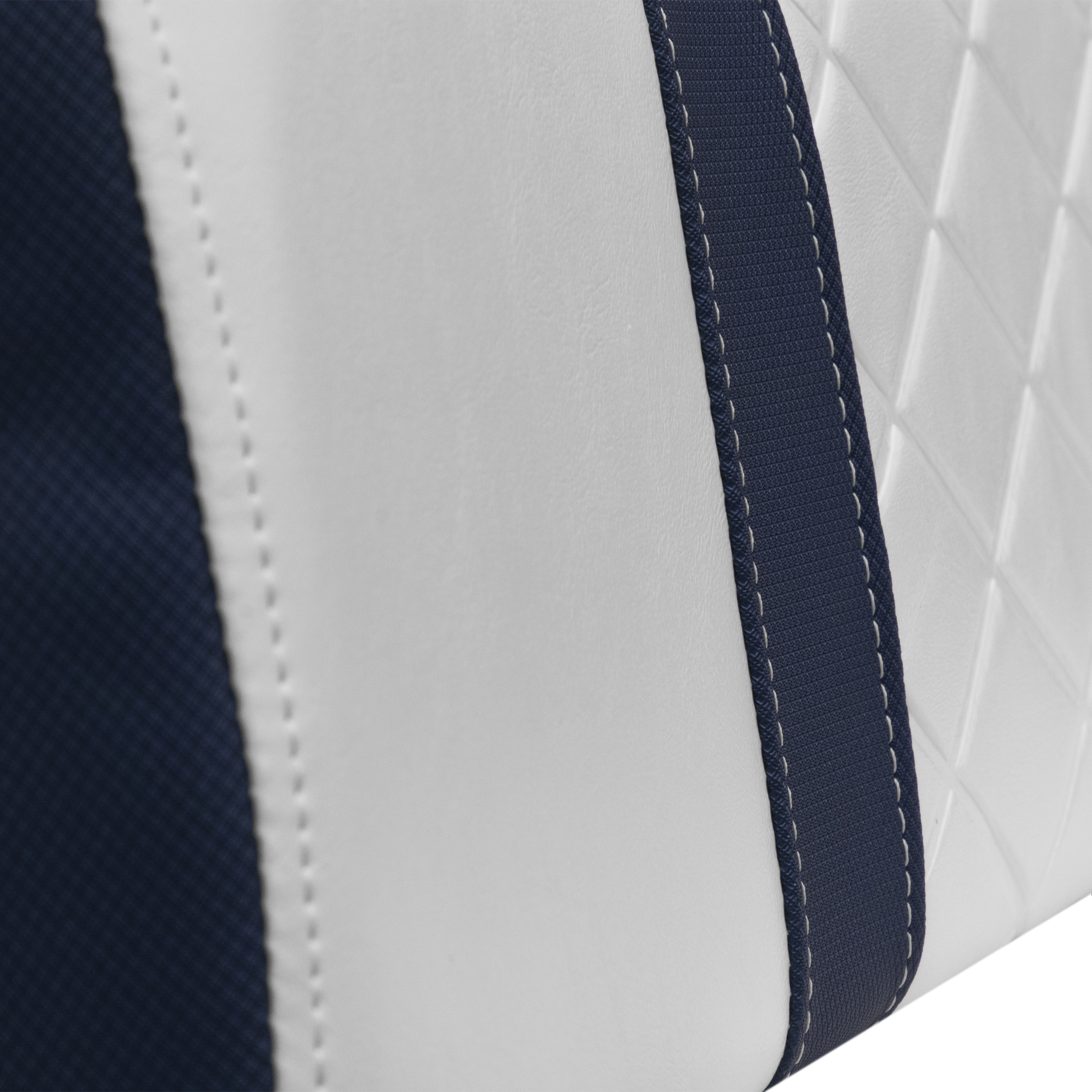 Wise 1136-1904 36″ Deluxe Series Coaming Bolster – Brite White / Mariner Blue