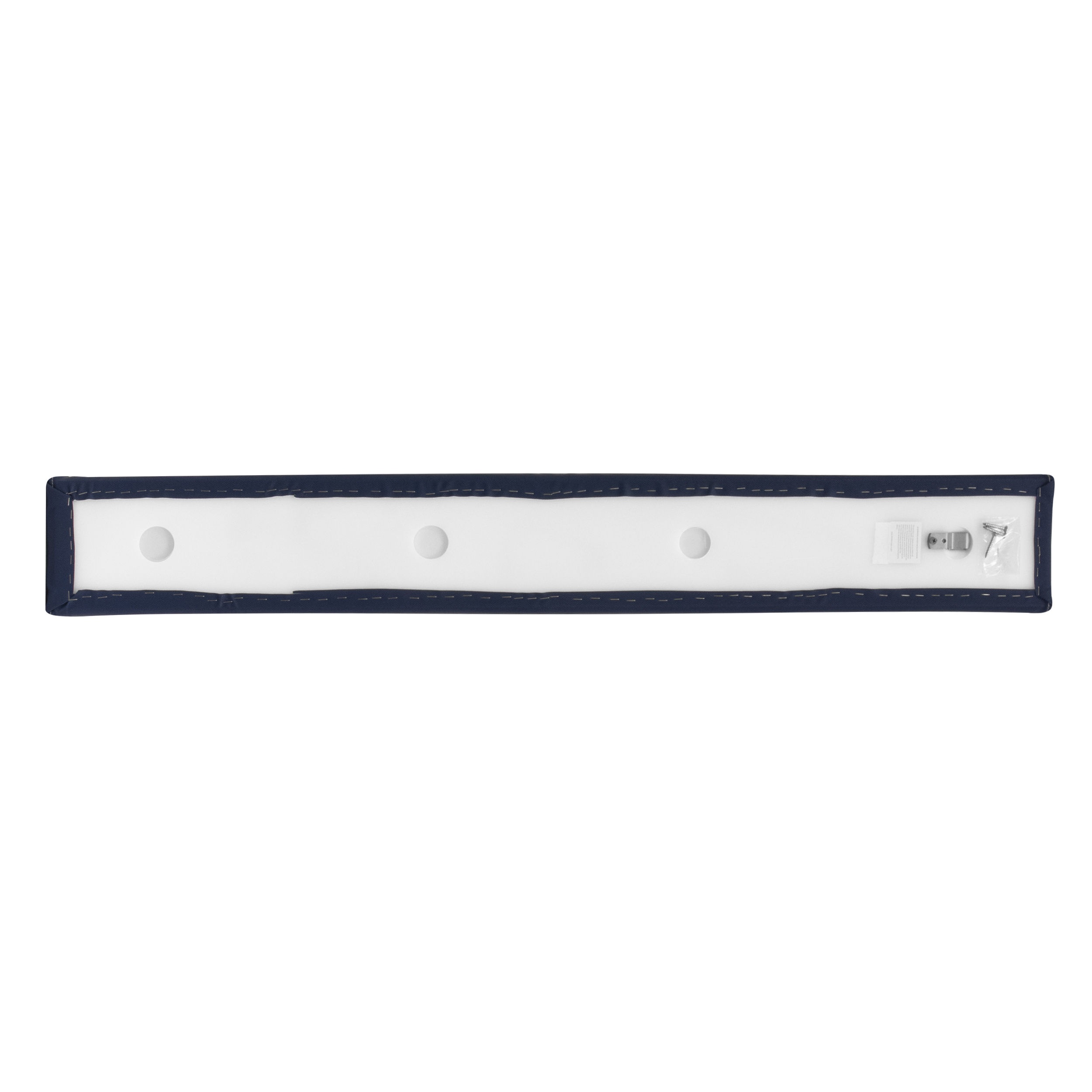 Wise 1148-1904 48″ Deluxe Series Coaming Bolster – Brite White / Mariner Blue