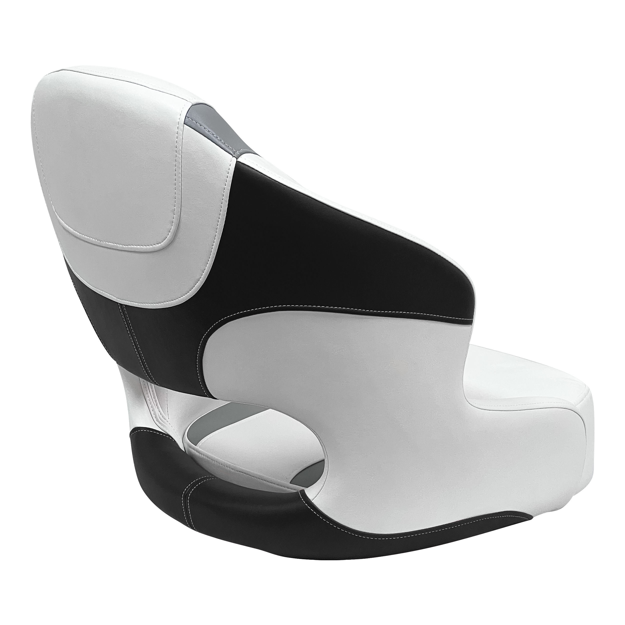 Wise 3314-1782 Baja Series Bucket Seat – Brite White / Grey / Black