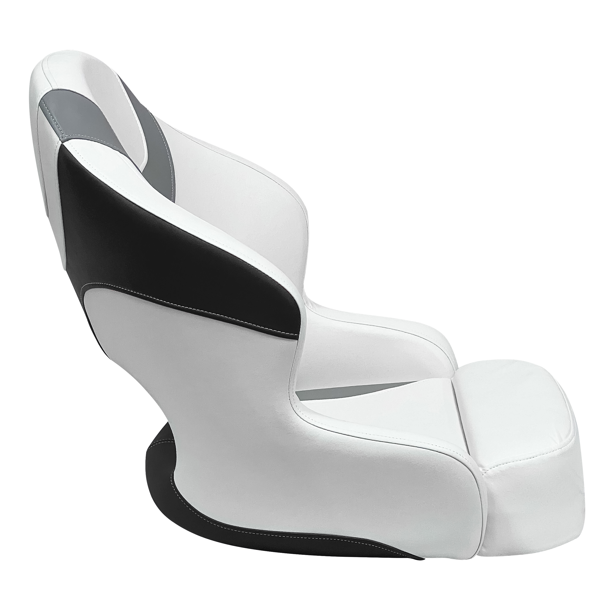 Wise 3314-1782 Baja Series Bucket Seat – Brite White / Grey / Black