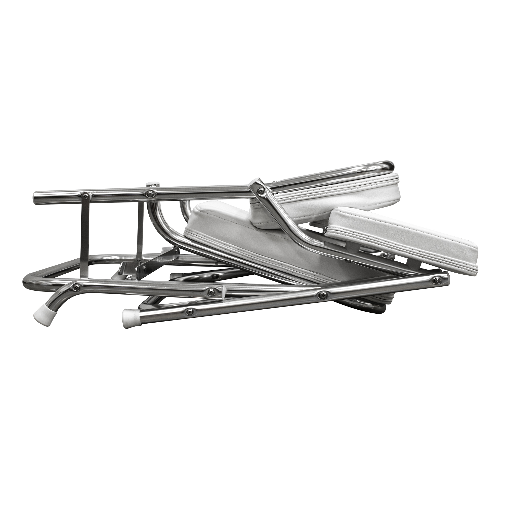 Wise 3316-784 Offshore Series Folding Deck Chair – Brite White