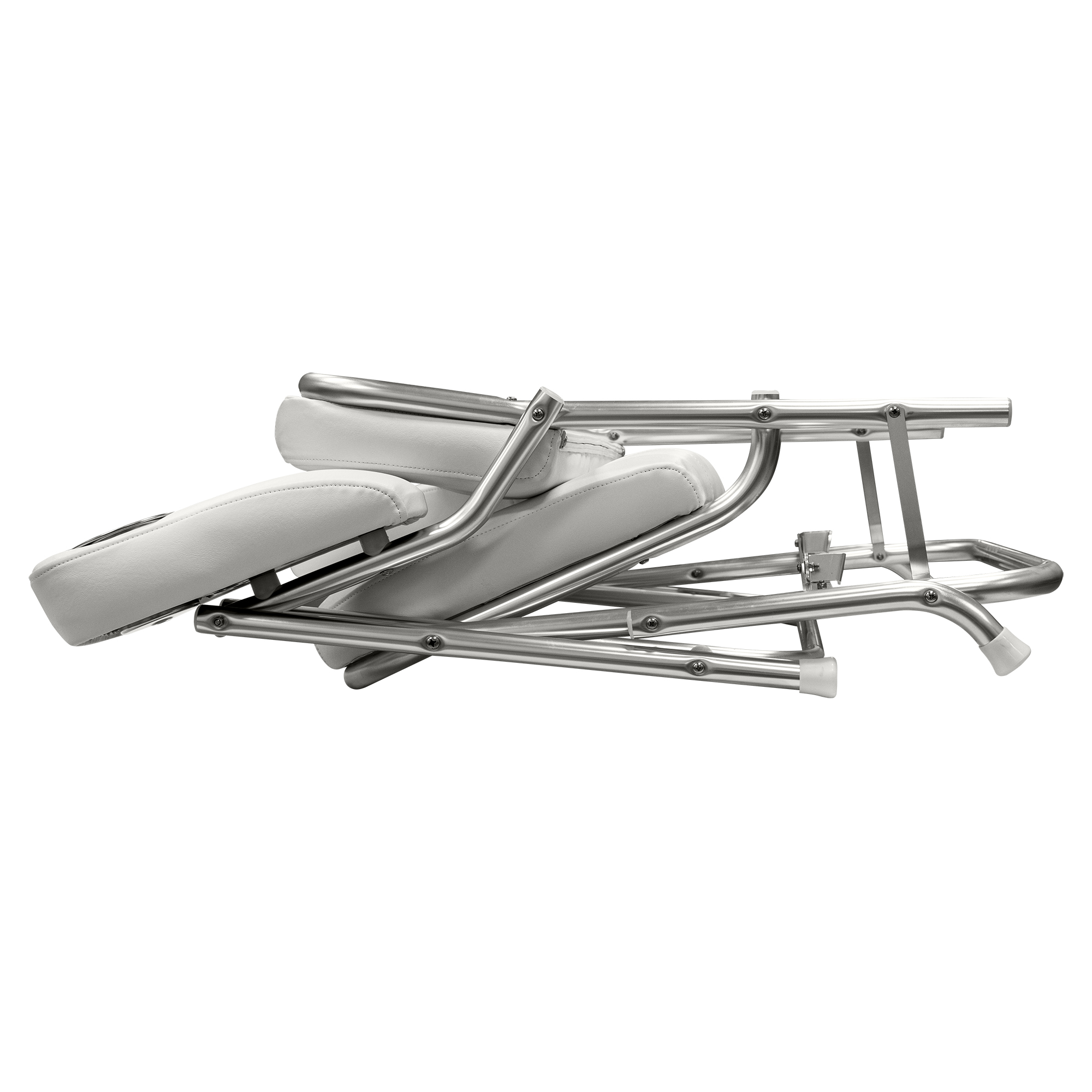 Wise 3367-784 Offshore Series Deluxe Folding Deck Chair – Brite White