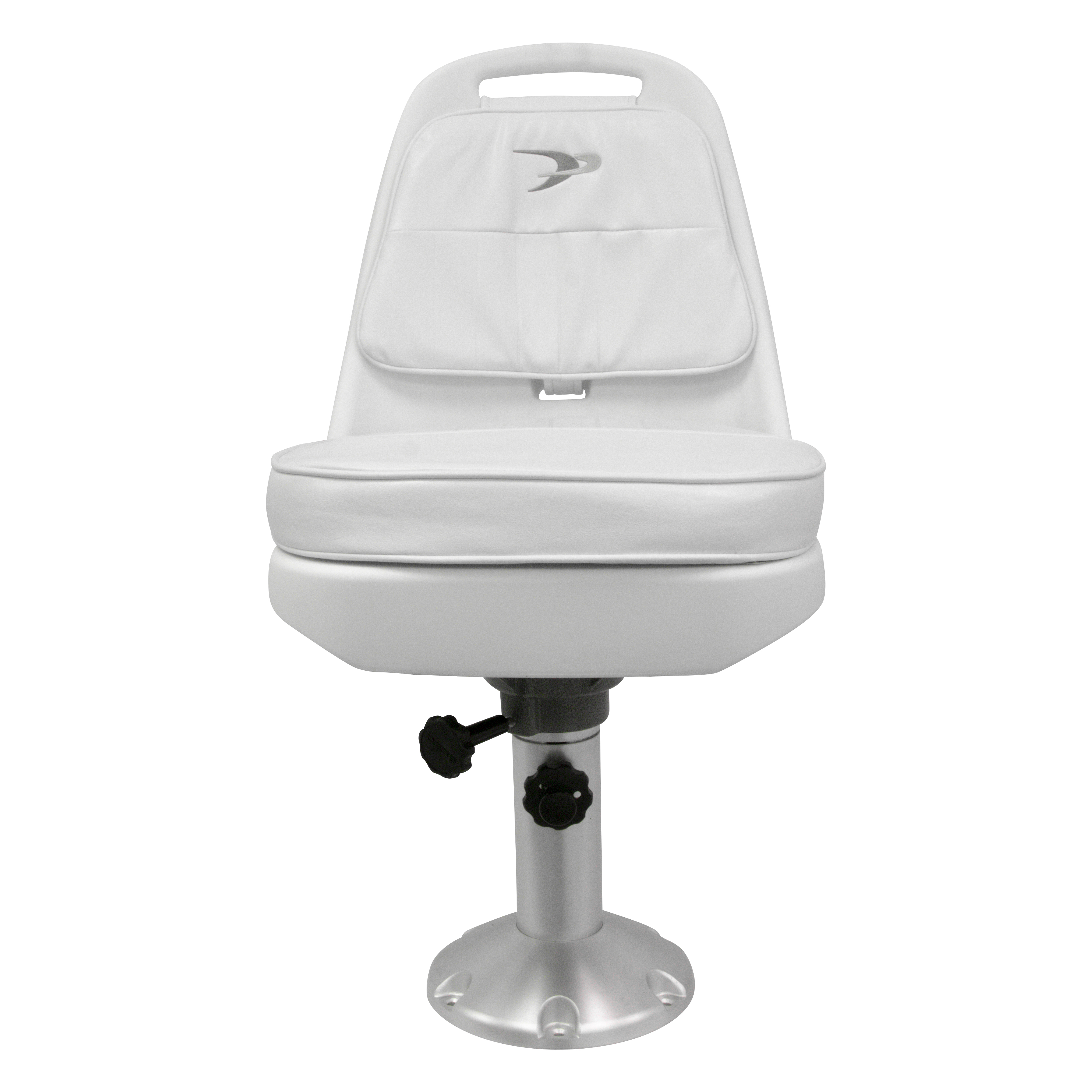 Wise 8WD013-7-710 Offshore Series Standard Pilot Chair Cushions with Adjustable Height Pedestal & Spider Mount