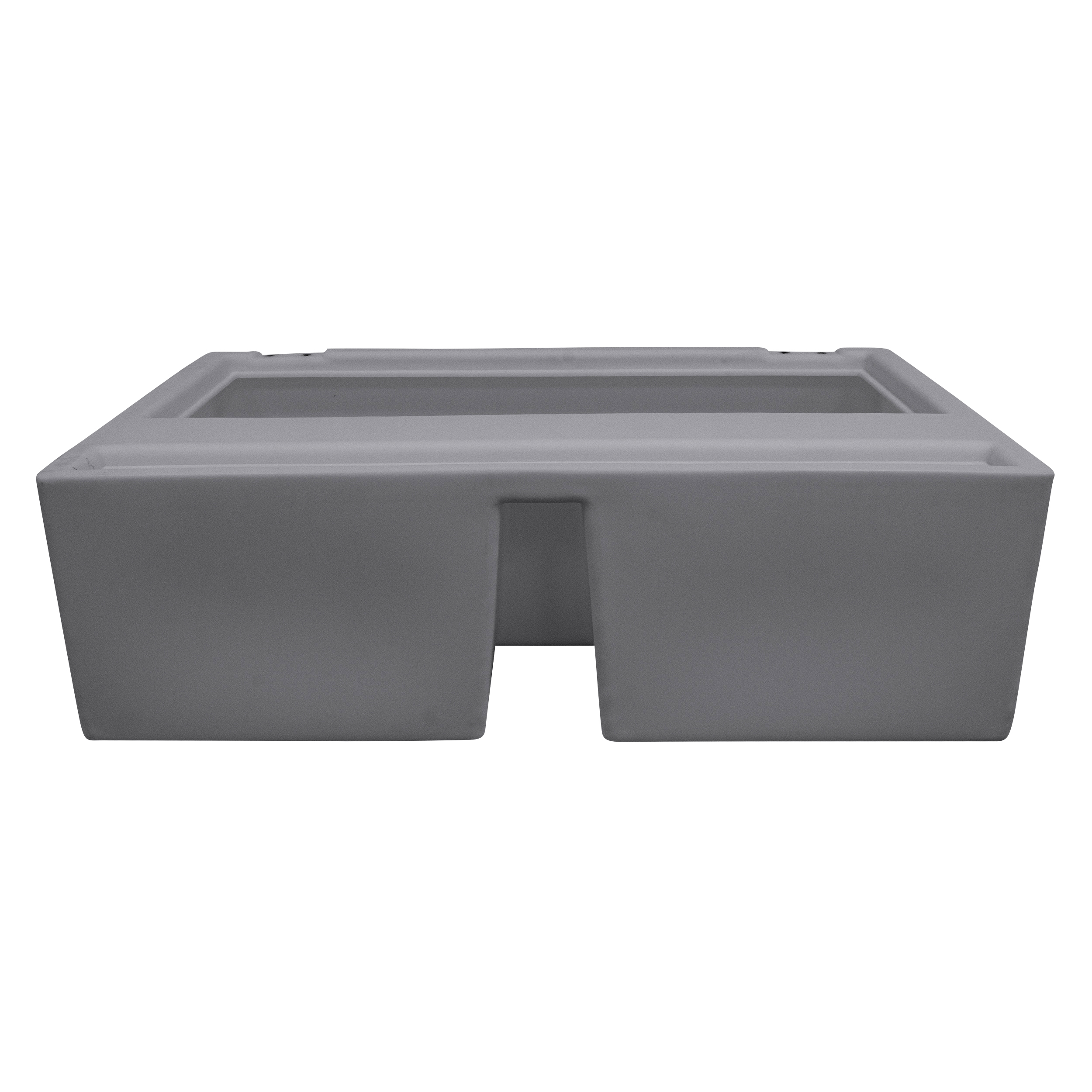 Wise 8WD100-1B-221 DLX Series 37″ Pontoon Bench Seat – Base Only – Grey