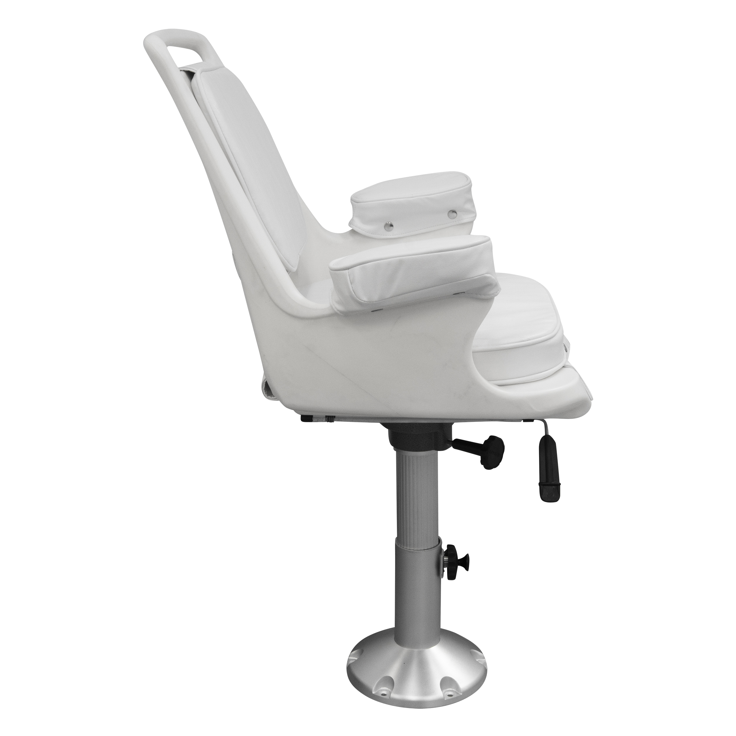 Wise 8WD1007-6-710 Offshore Series Captain’s Chair Cushions with Adjustable Height Pedestal & Seat Slide Mount