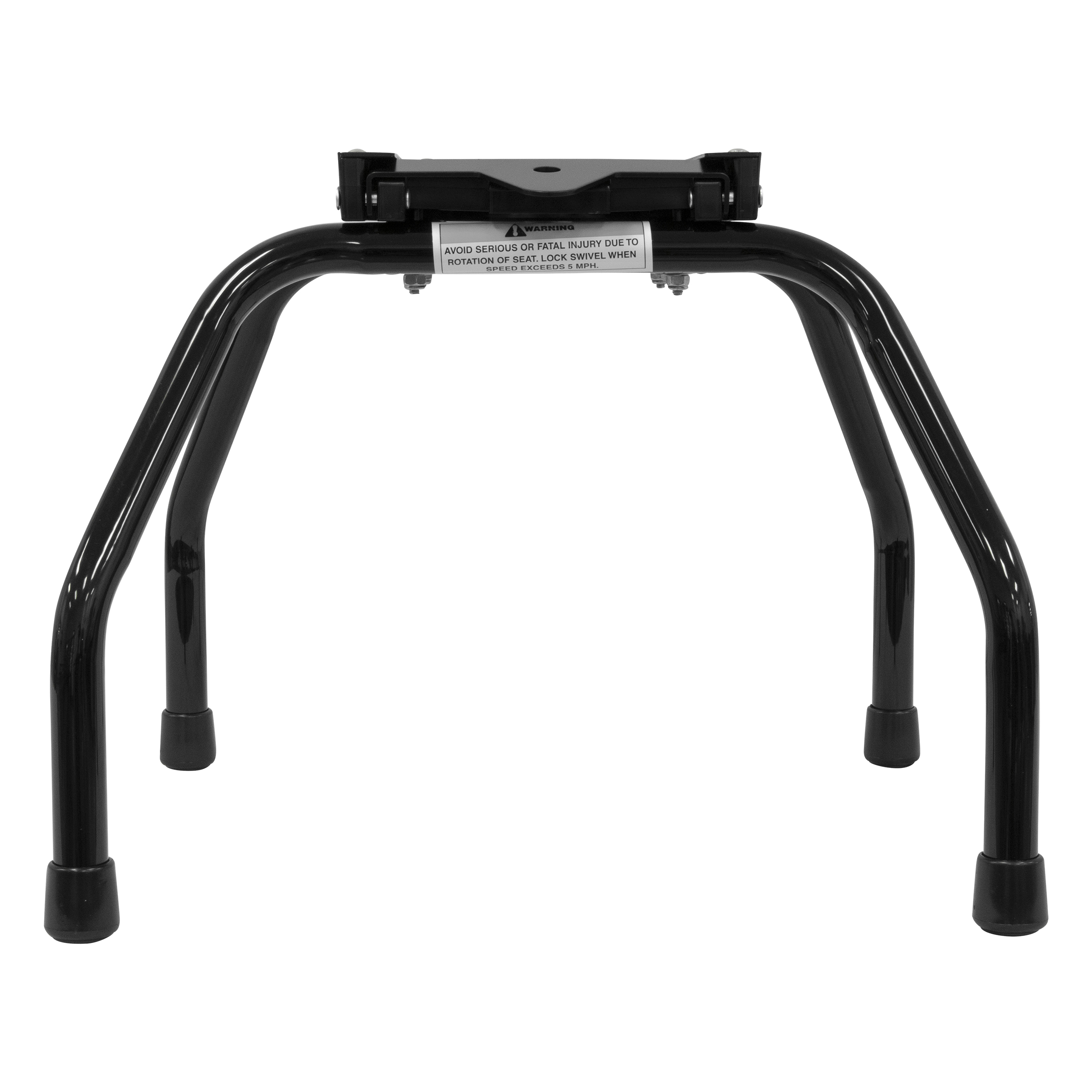 Wise 8WD1174 Portable Seat Stand for Boat Seats with 8WD17 Quick Release Bracket Black Powder Coat Finish
