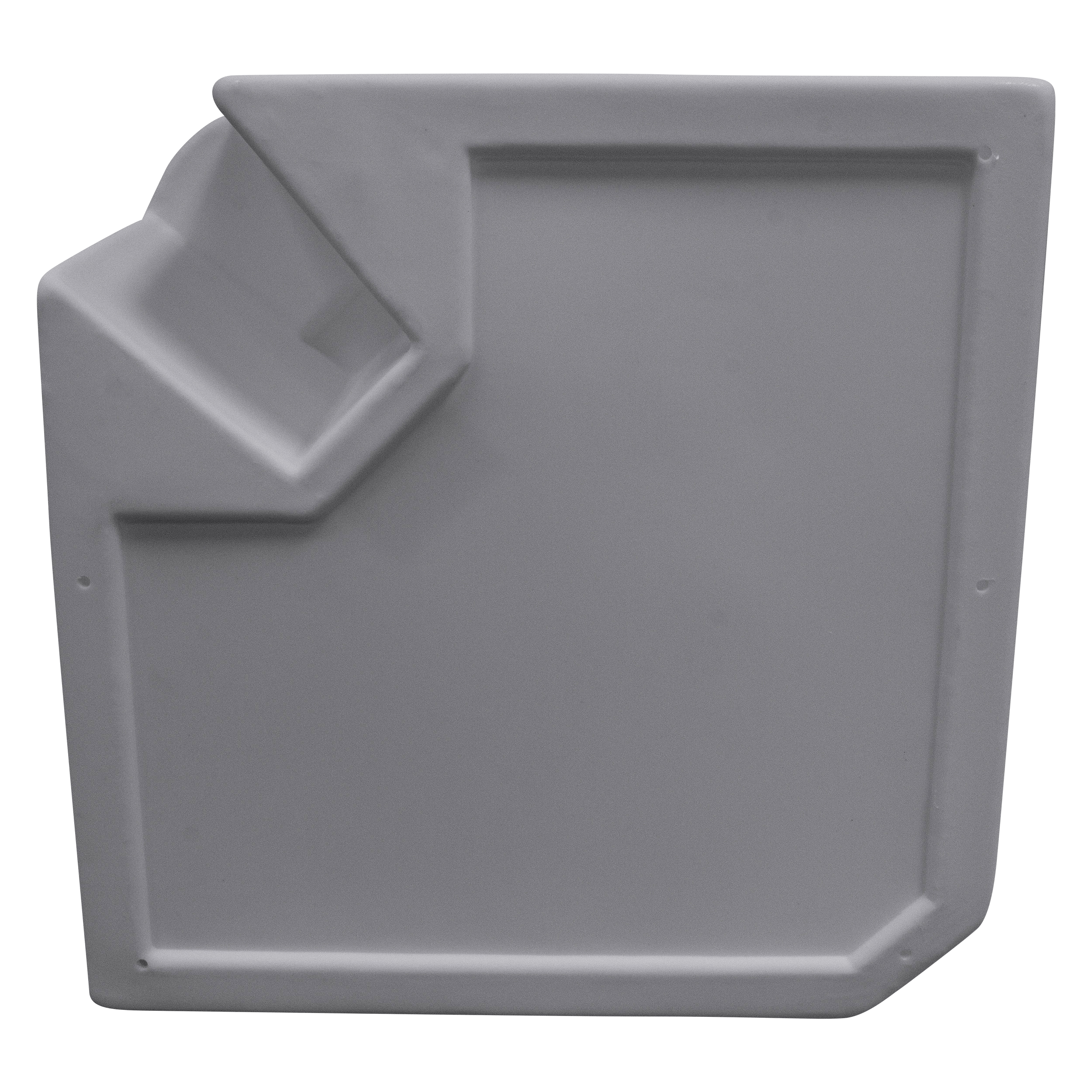 Wise 8WD133-1B-221 DLX Series Pontoon Corner Section – Base Only – Grey