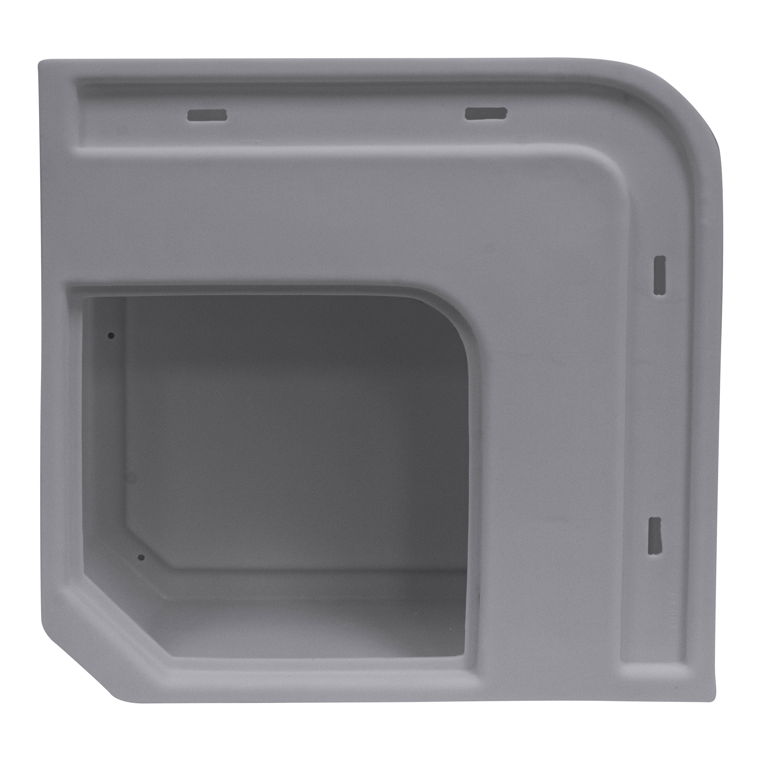 Wise 8WD133-1B-221 DLX Series Pontoon Corner Section – Base Only – Grey