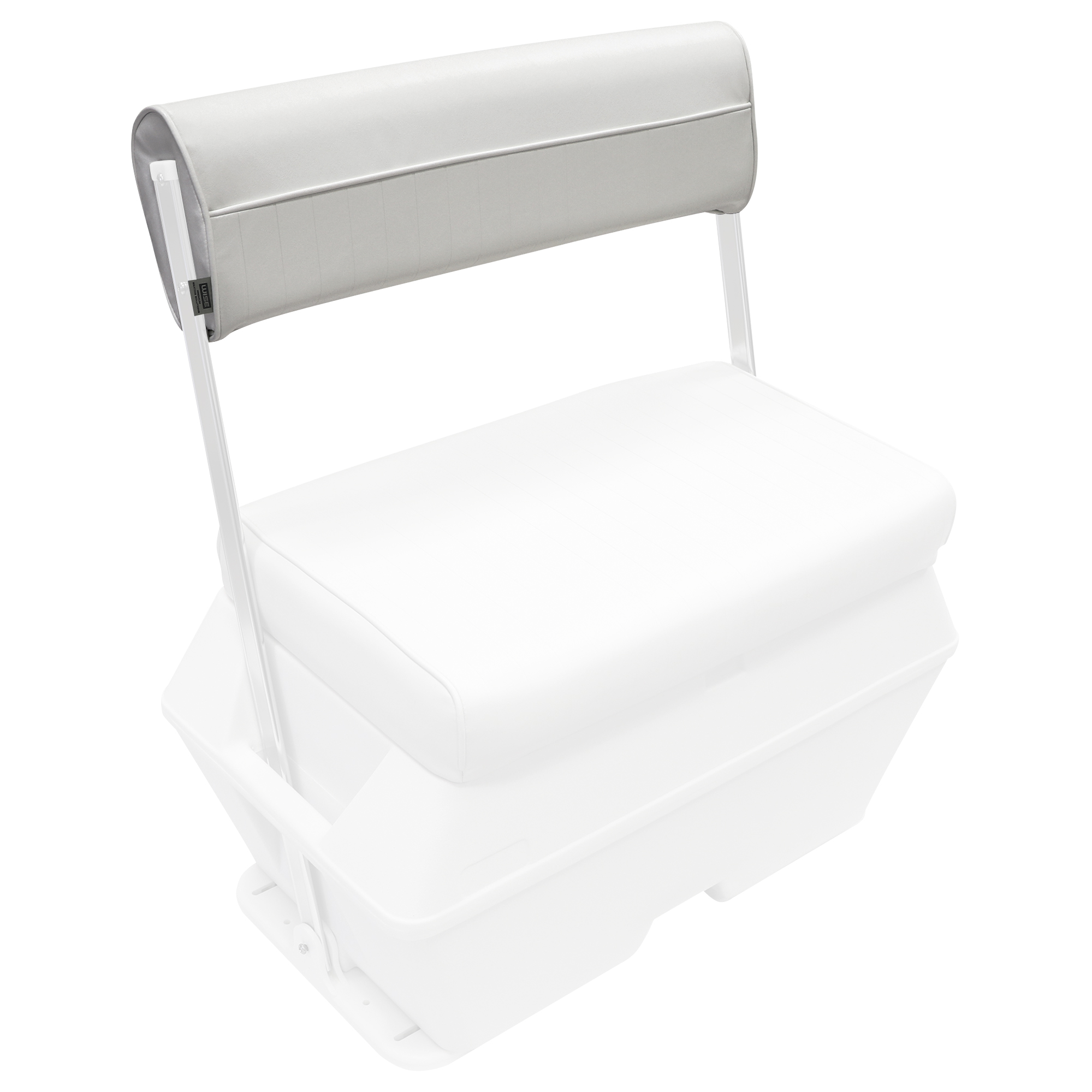 Wise 8WD159-R-B Replacement Back Cushion for Wise 8WD159 Series 50 Quart Swingback Cooler Seat White