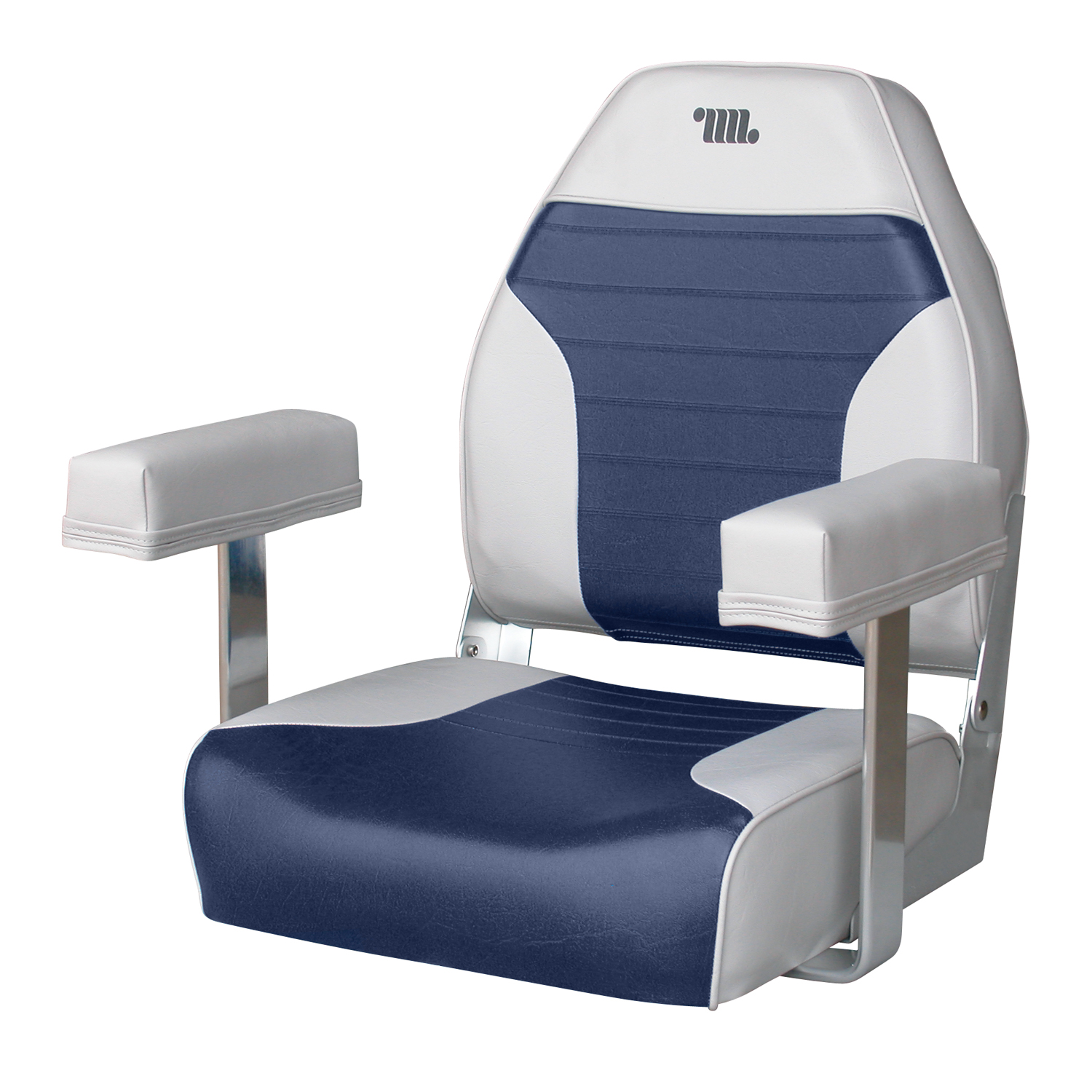 Wise 8WD444AR-717 Arm Rest with Aluminum Brackets and Mounting Hardware Grey