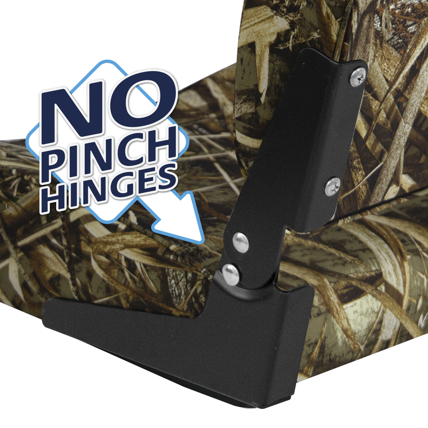 Wise 8WD617PLS-733 High Back Camo Boat Seat – Realtree MAX Camo