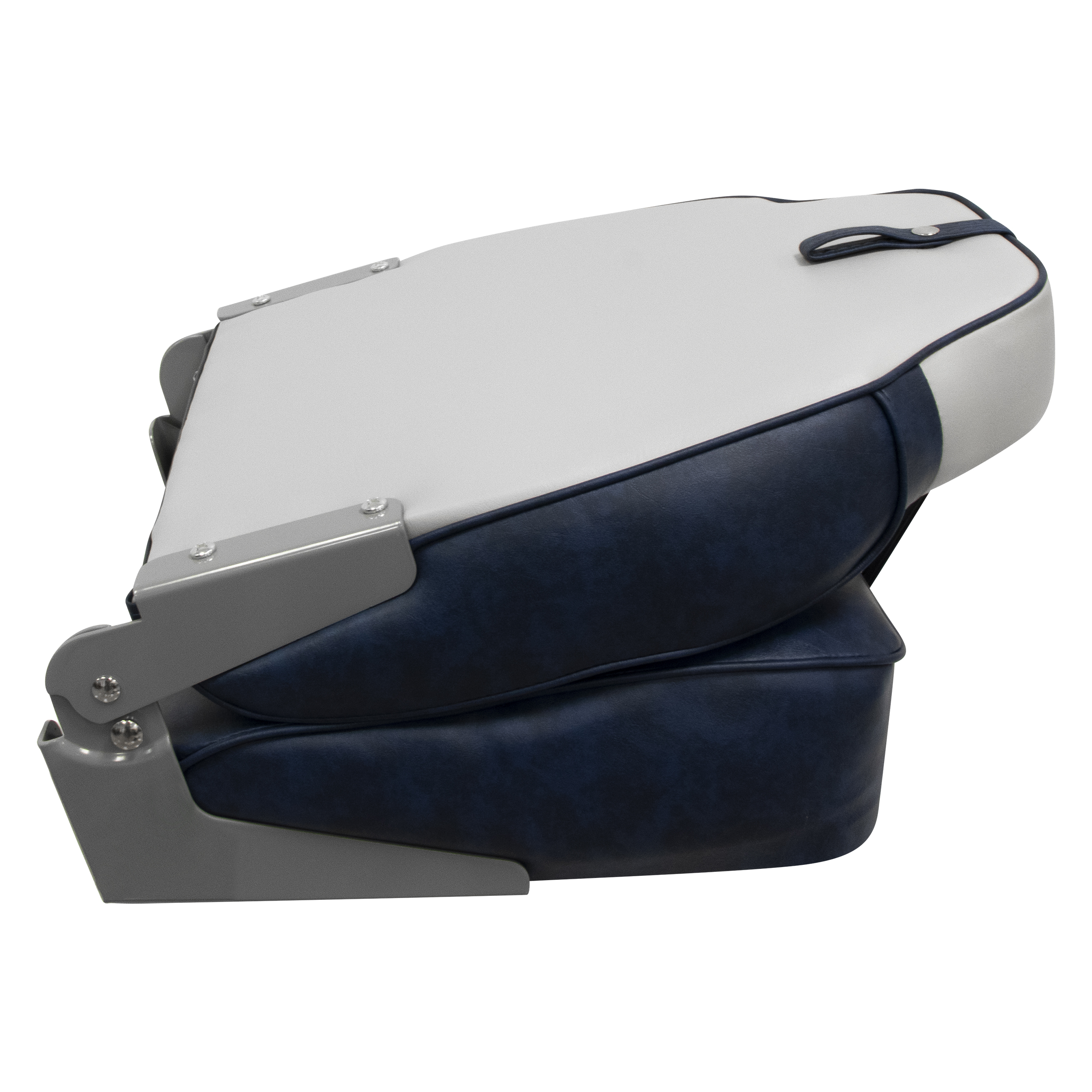 Wise 8WD640PLS-660 Lund Style High Back Fishing Boat Seat – Grey / Navy