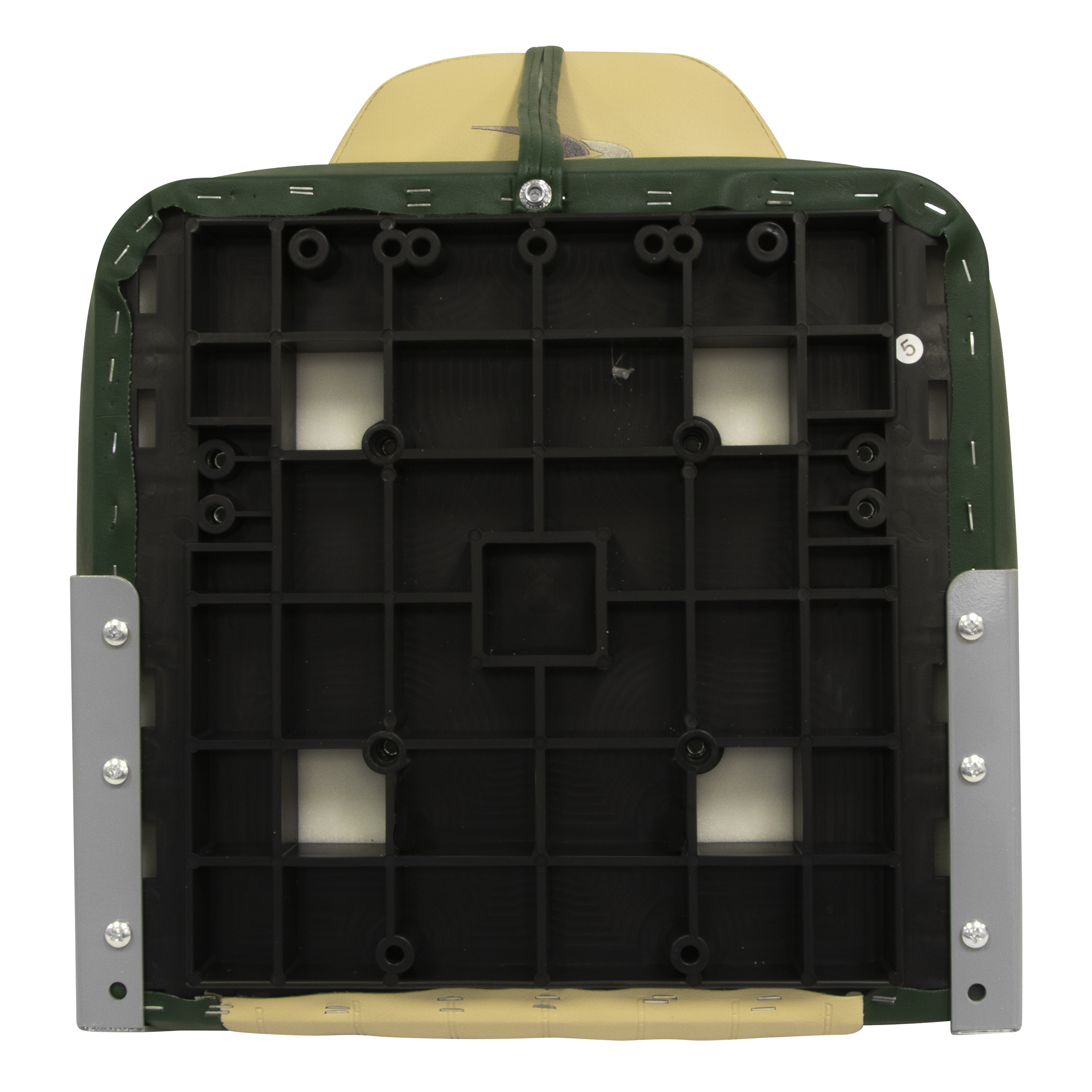 Wise 8WD640PLS-671 Lund Style High Back Fishing Boat Seat – Green / Sand