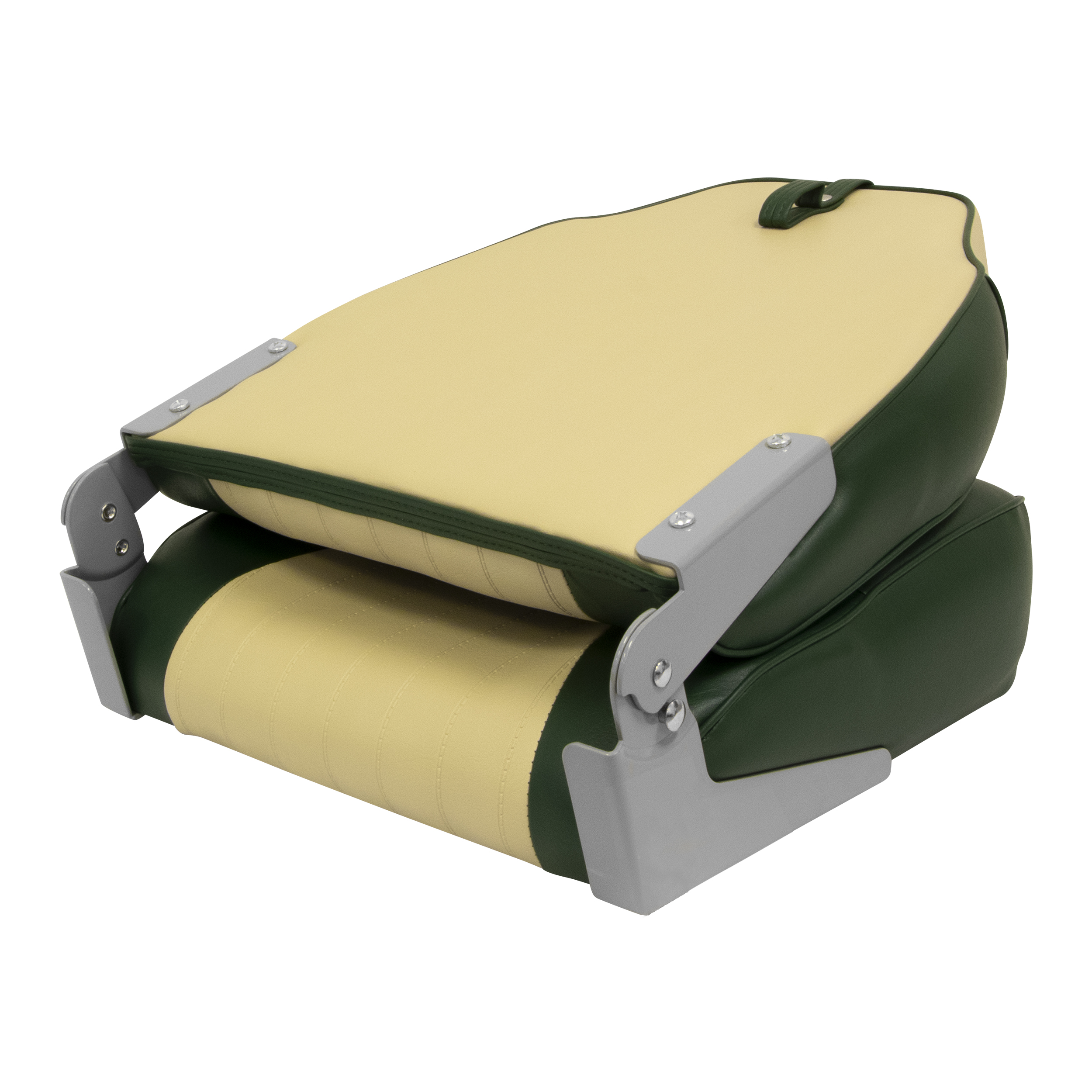 Wise 8WD640PLS-671 Lund Style High Back Fishing Boat Seat – Green / Sand