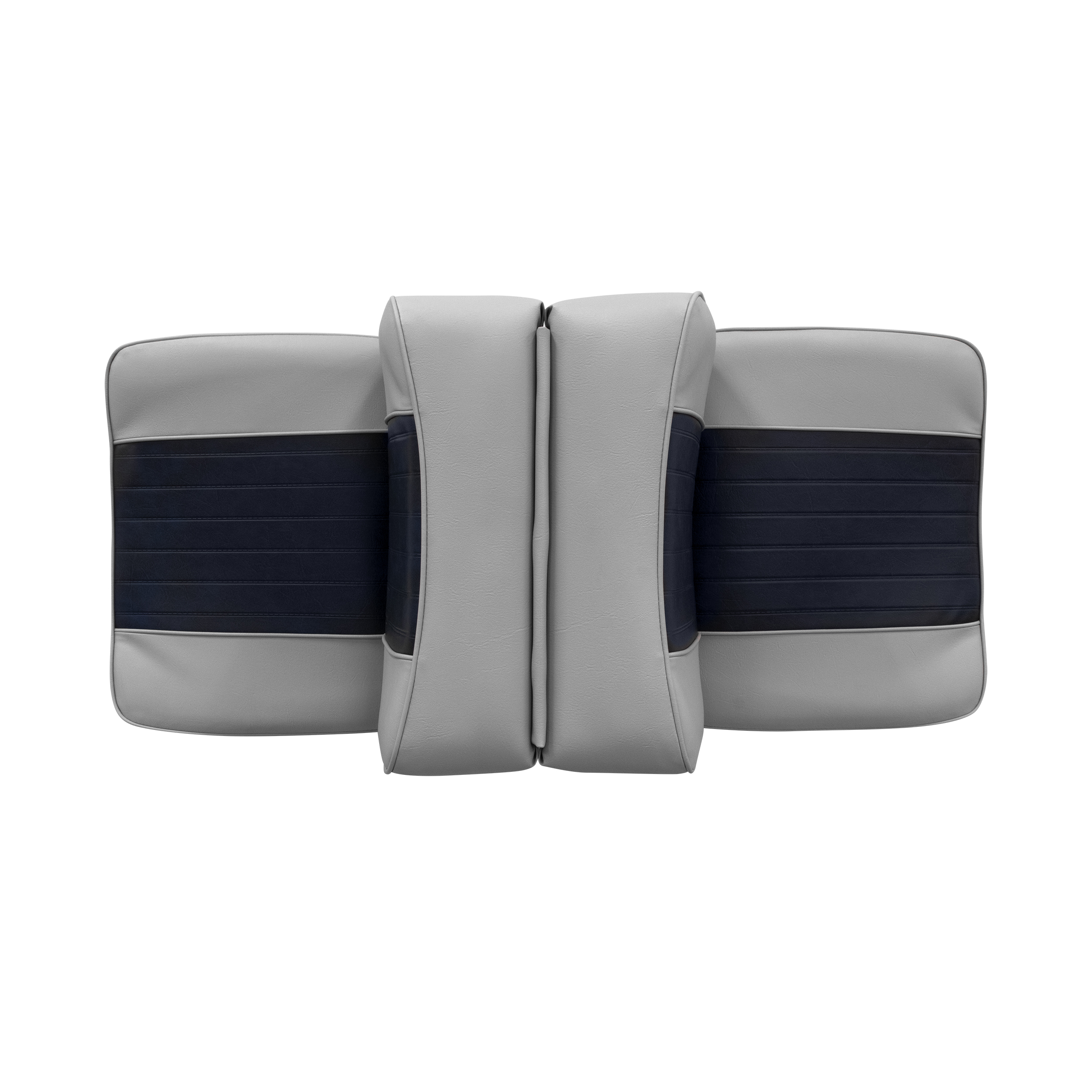 Wise 8WD707P-1-660 Deluxe Series Back to Back Lounge Seat – Grey / Navy