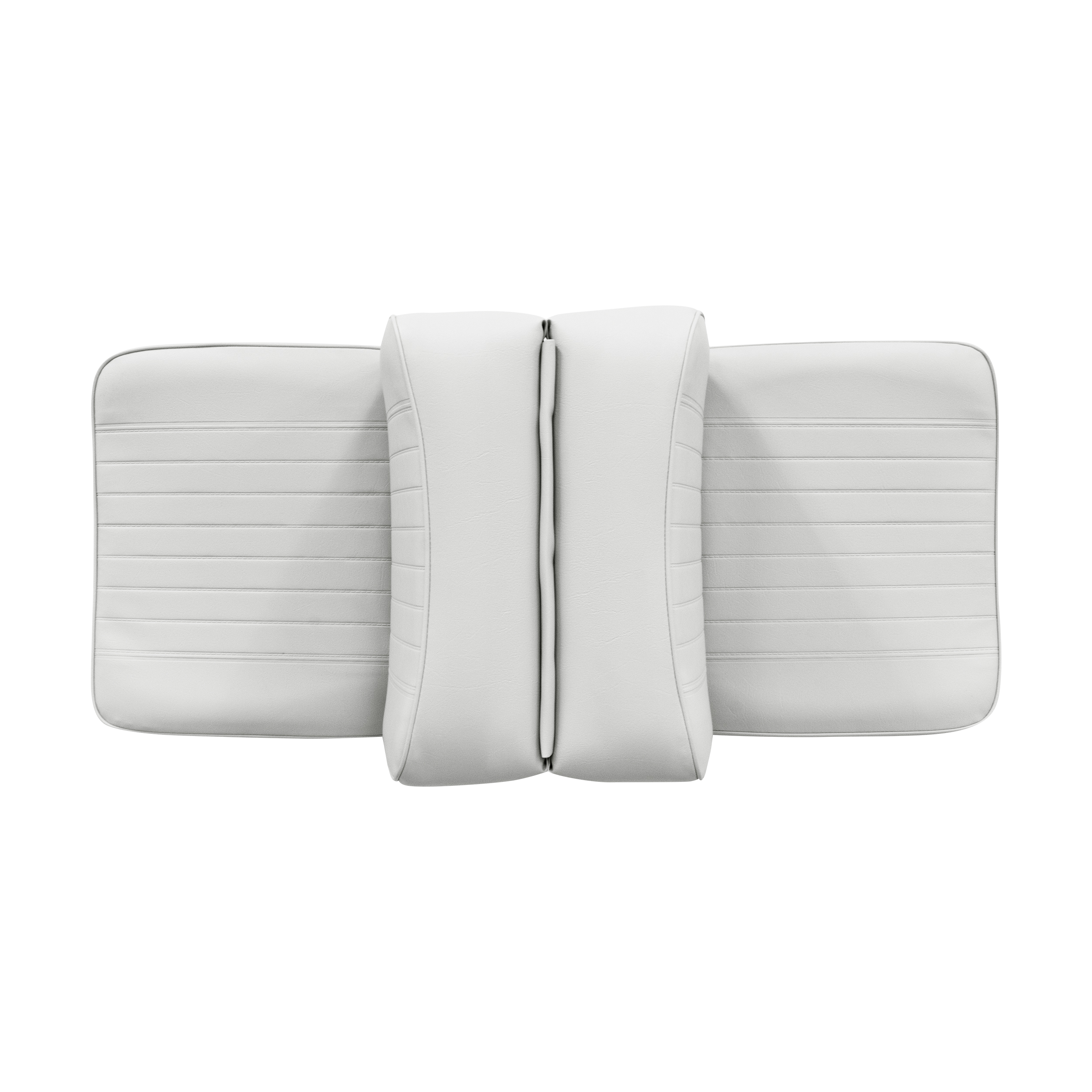 Wise 8WD707P-1-710 Deluxe Series Back to Back Lounge Seat – White