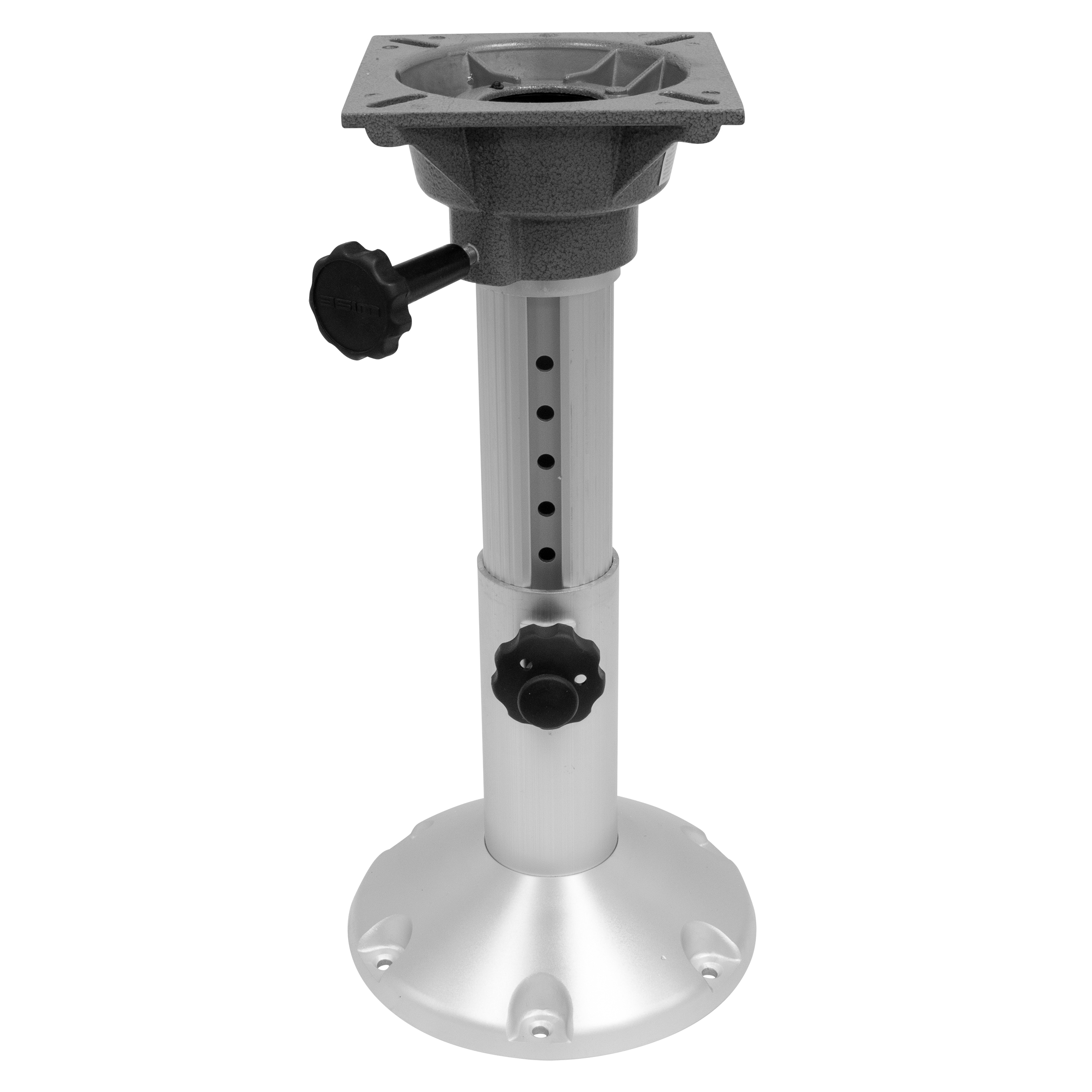 Wise 8WP21-18S Adjustable Height Seat Pedestal with Seat Spider Mount 2-7/8″ Diameter Post