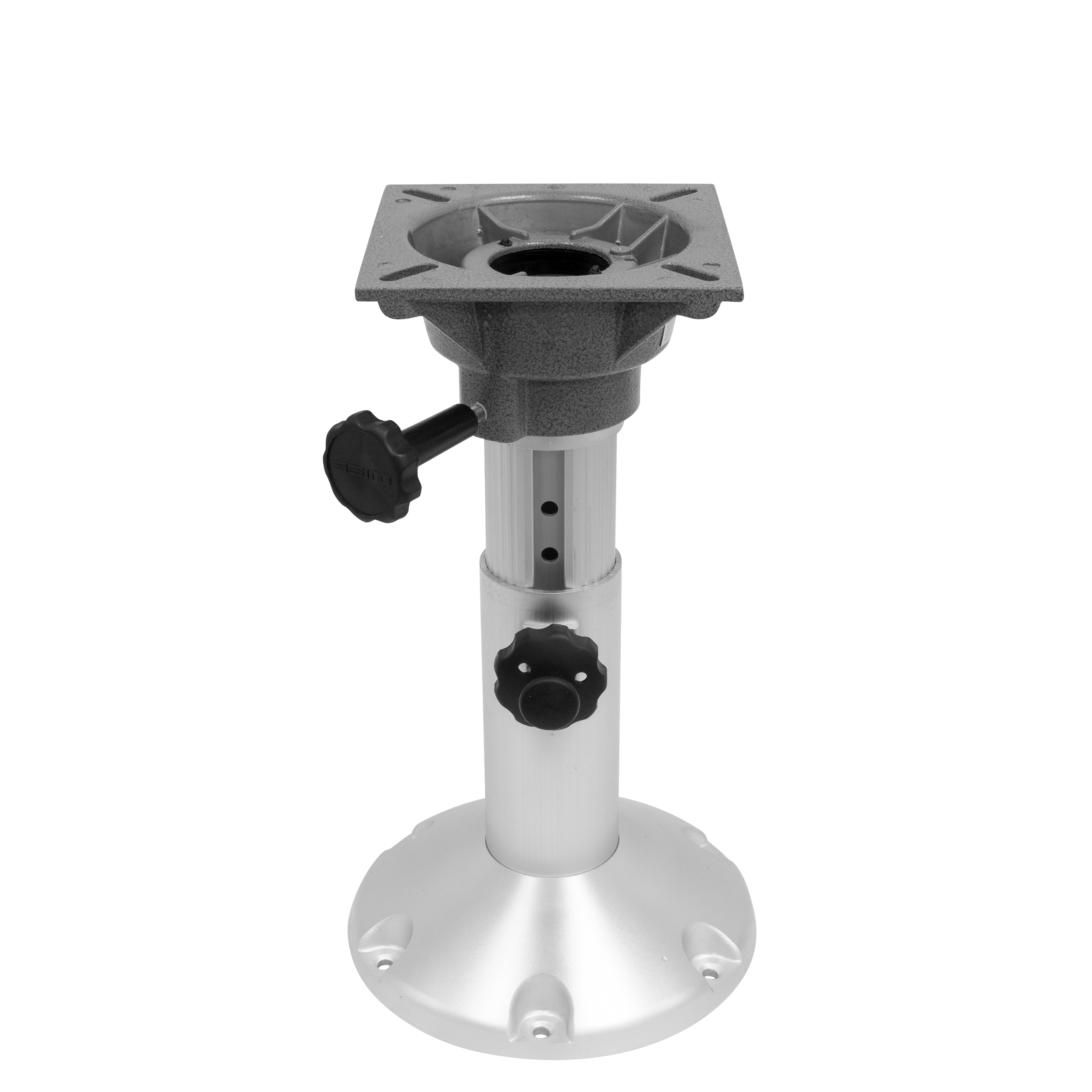 Wise 8WP21-18S Adjustable Height Seat Pedestal with Seat Spider Mount 2-7/8″ Diameter Post