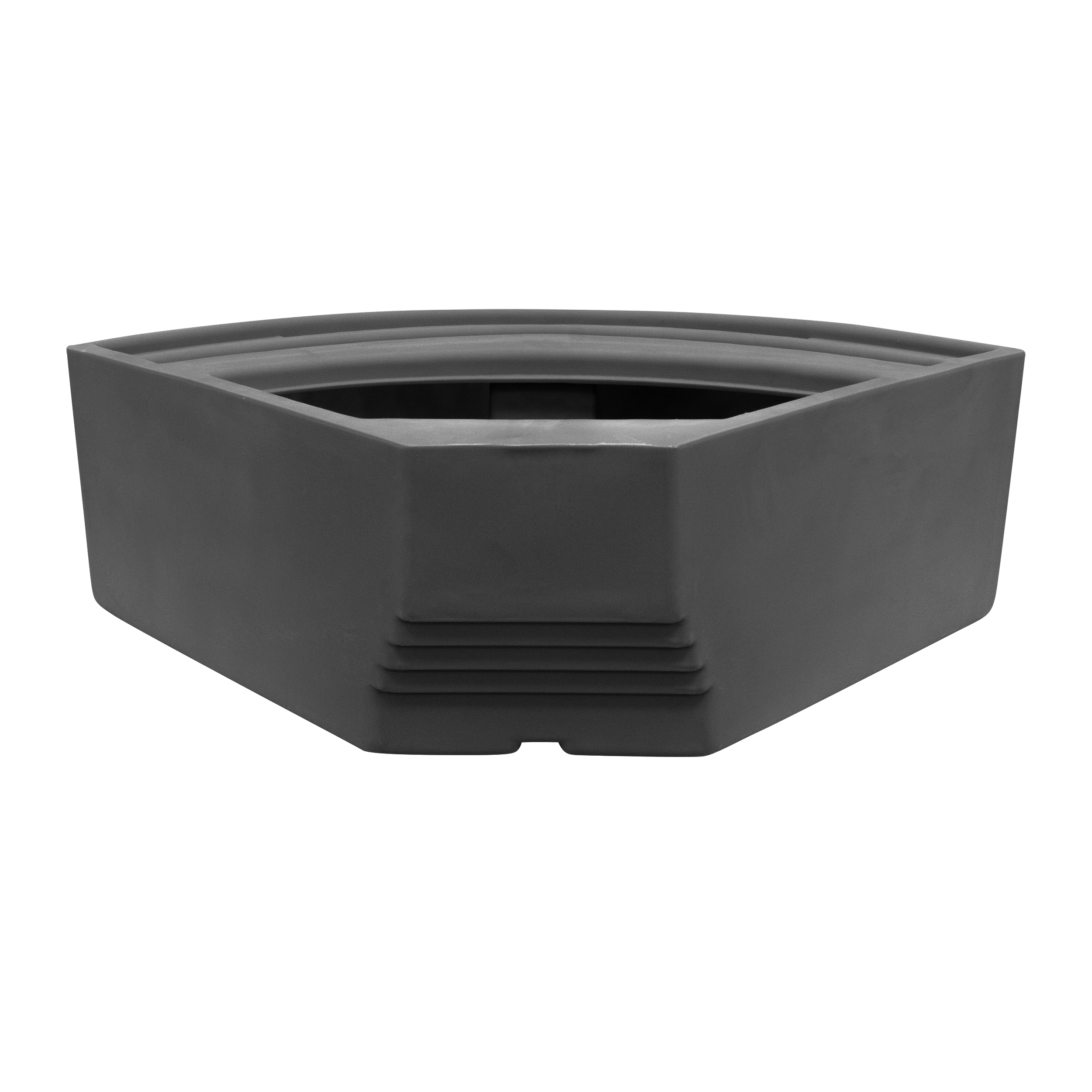 Wise BM11028-1B-890 Premier Series Pontoon 28″ Radius Corner Seat Base Only, Slate