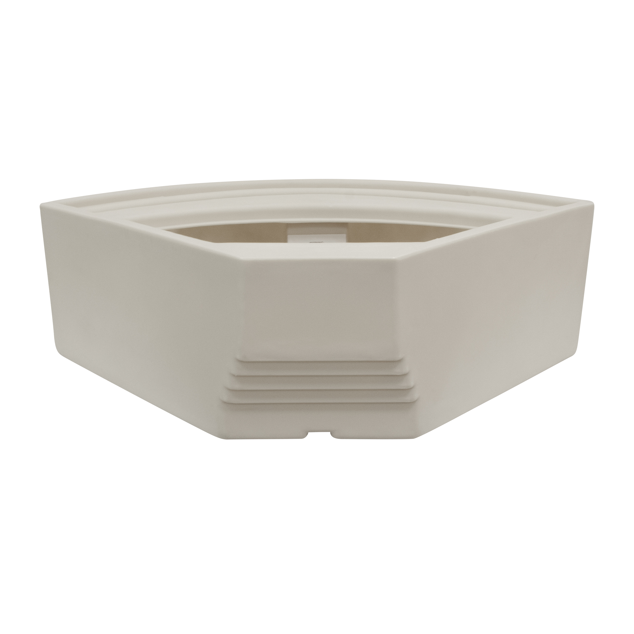 Wise BM11028-1B-990 Premier Series Pontoon 28″ Radius Corner Seat Base Only Platinum