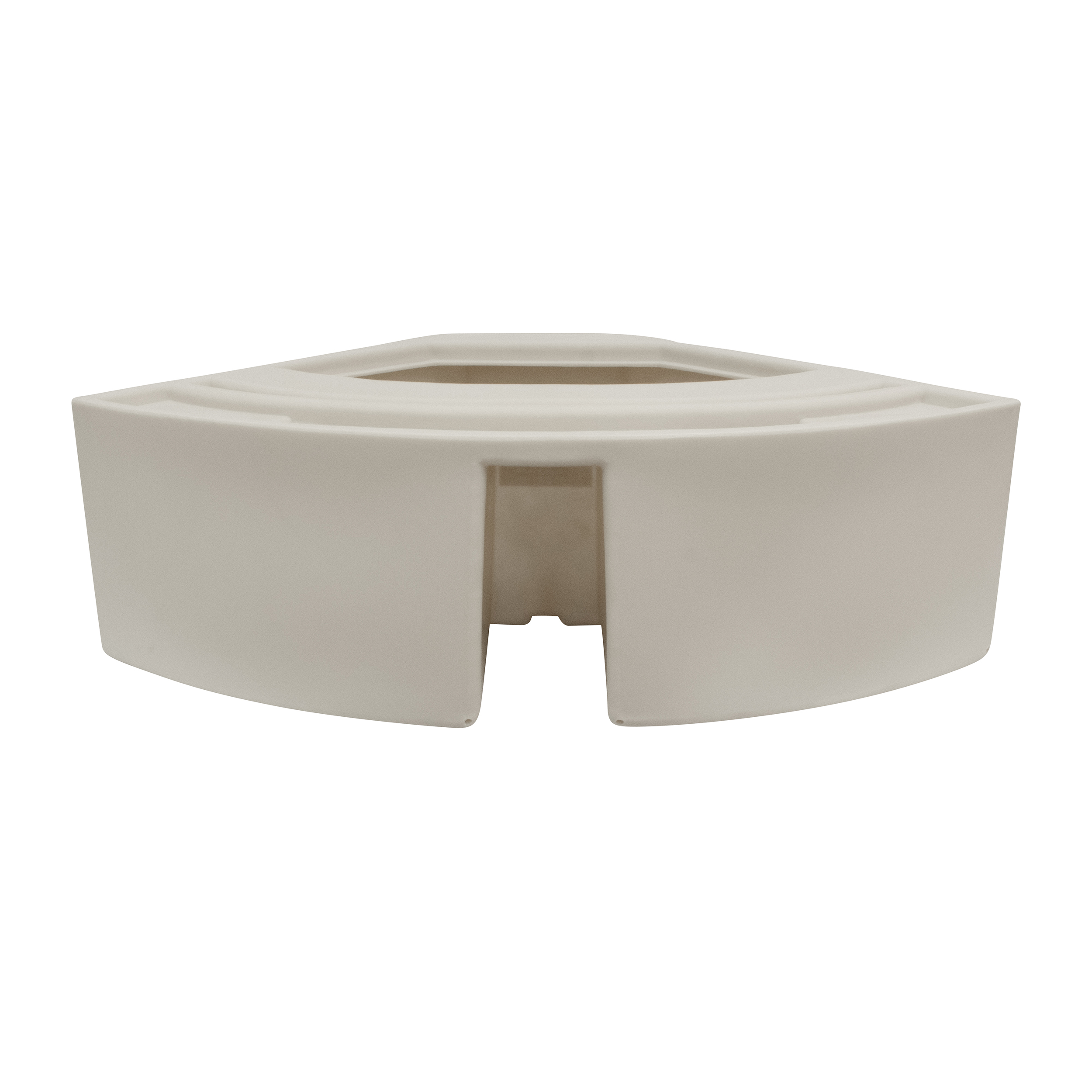 Wise BM11028-1B-990 Premier Series Pontoon 28″ Radius Corner Seat Base Only Platinum