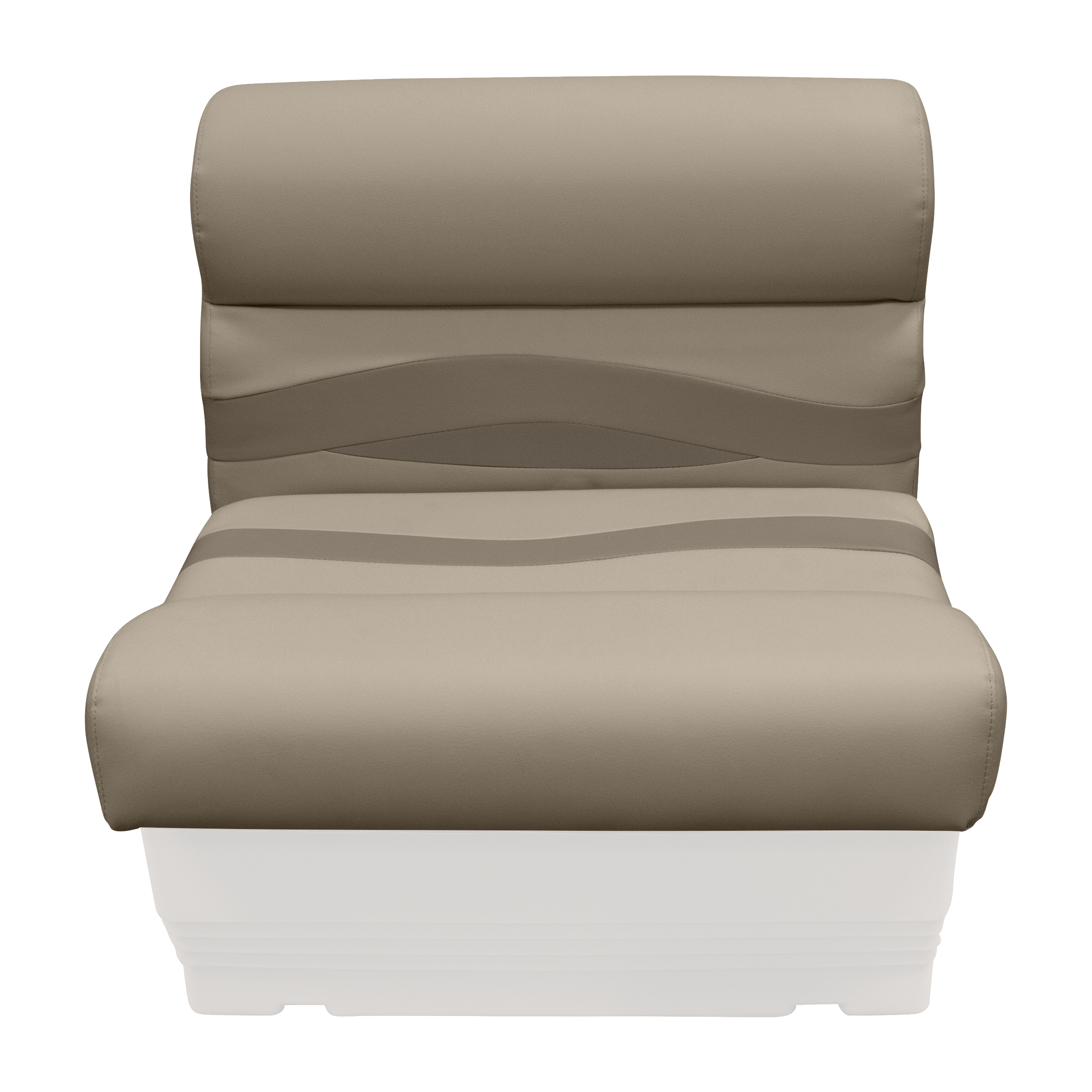 Wise BM1143-1749 Premier Series Pontoon 27″ Bench Cushion Set – Mocha Java / Mushroom / Cafe