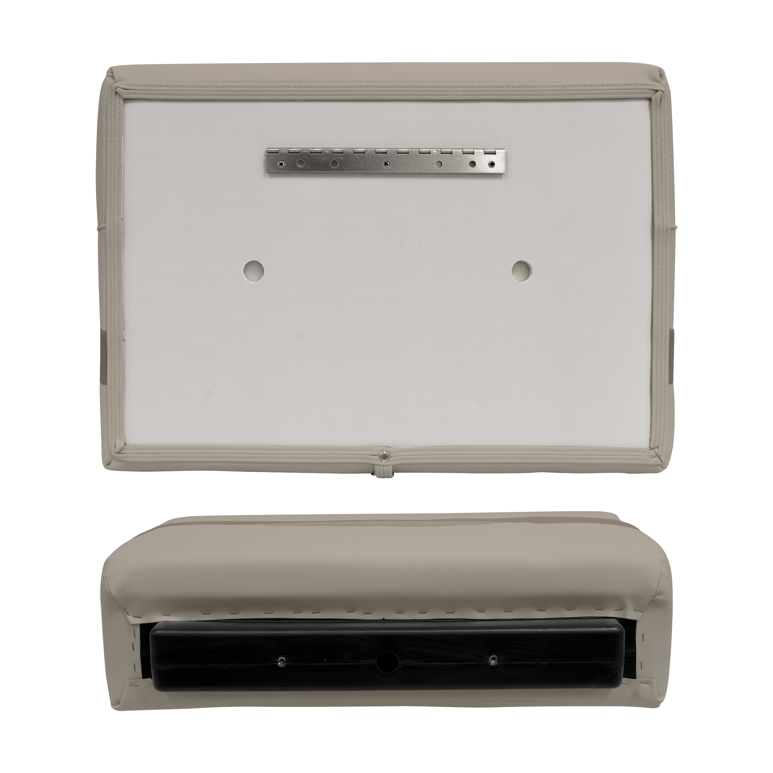 Wise BM1143-1749 Premier Series Pontoon 27″ Bench Cushion Set – Mocha Java / Mushroom / Cafe