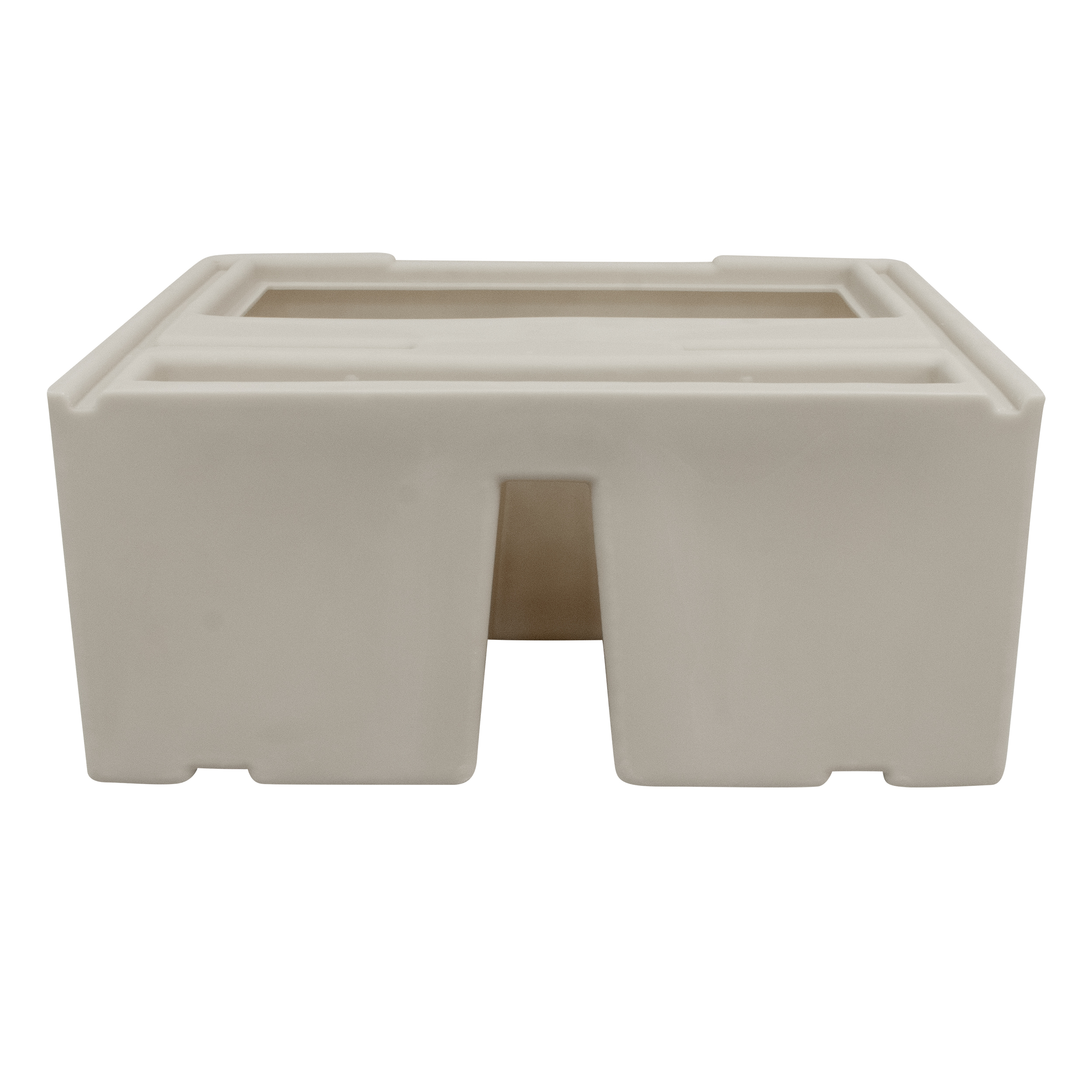 Wise BM1143-1B-990 Premier Series Pontoon 27″ Bench Base Only Platinum