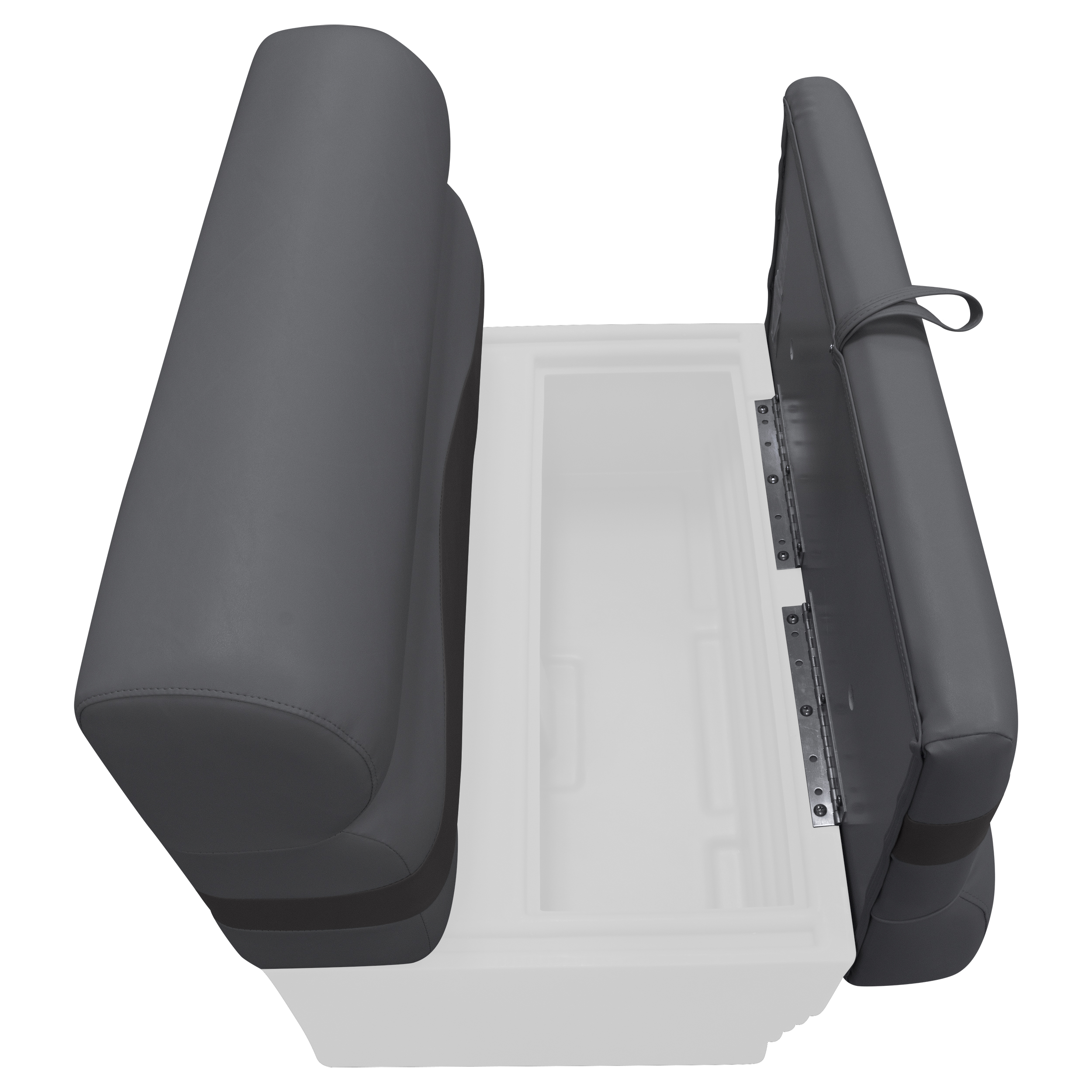 Wise BM1144-1890 Premier Series Pontoon 36″ Bench Cushion Set – Slate / Dark Neutral