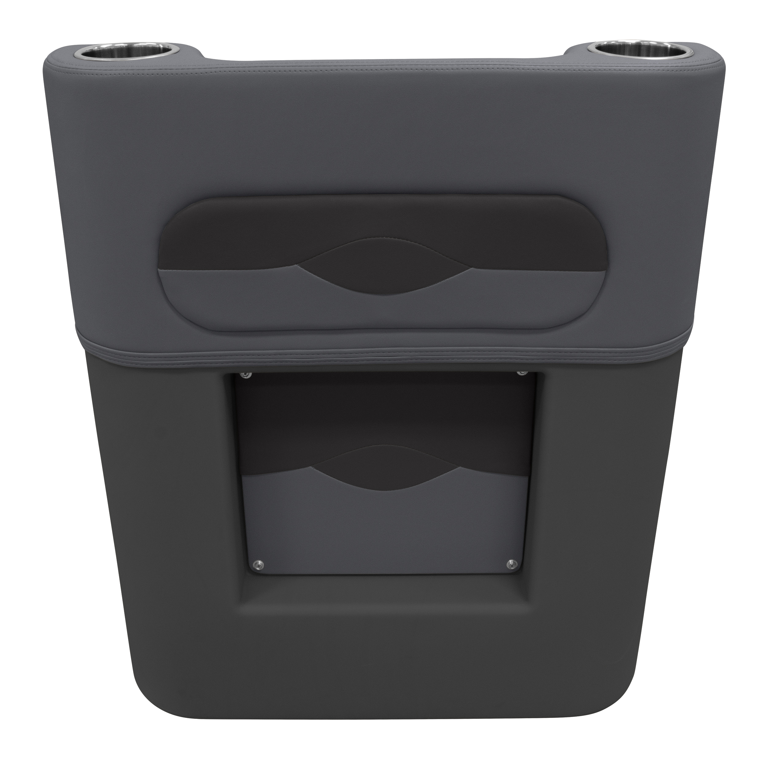 Wise BM1158-1890 Premier Series Pontoon Helm Steering Console, Slate / Dark Neutral