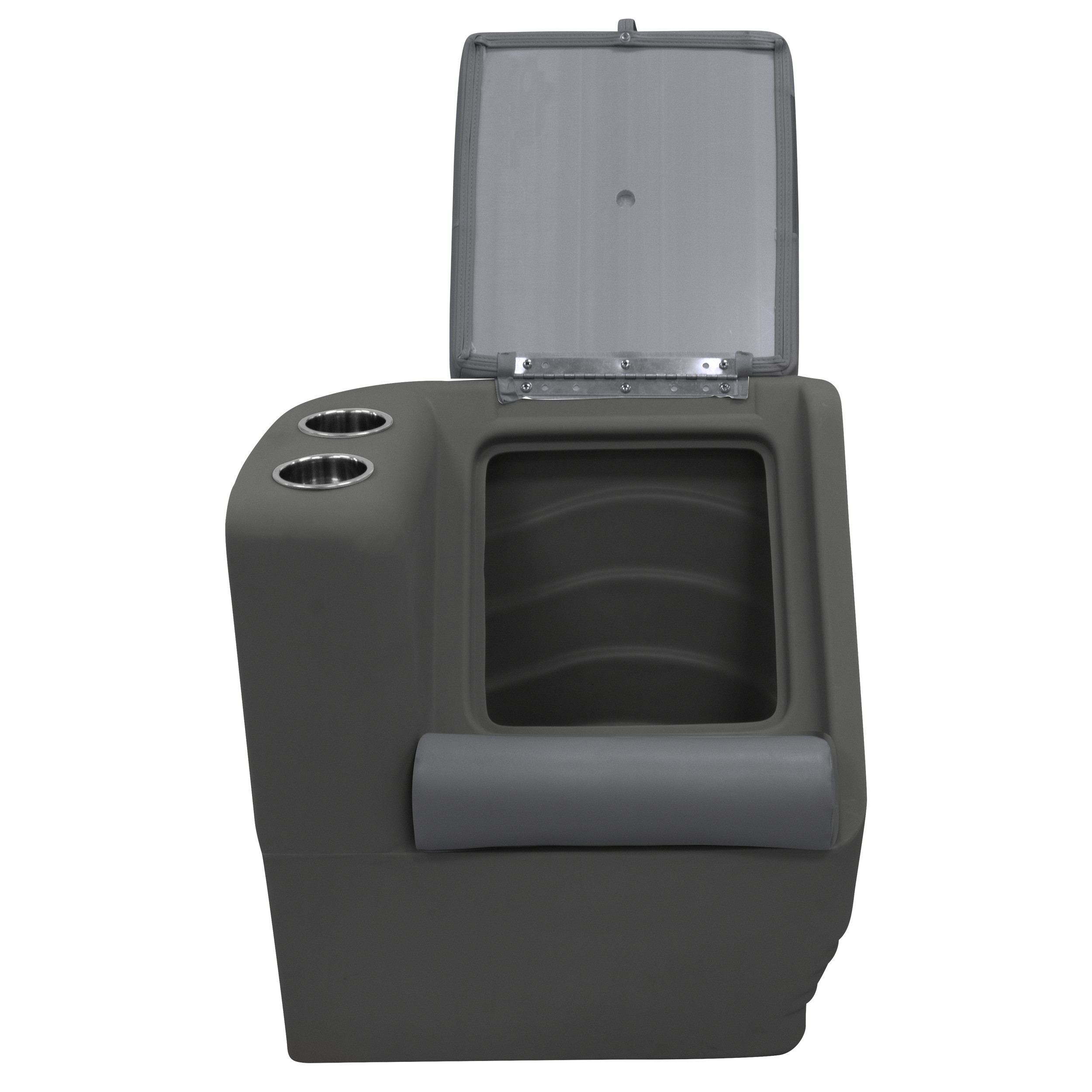 Wise BM13006L-1890 Premier Series Pontoon Lean Back Recliner – Left Radius, Slate / Dark Neutral