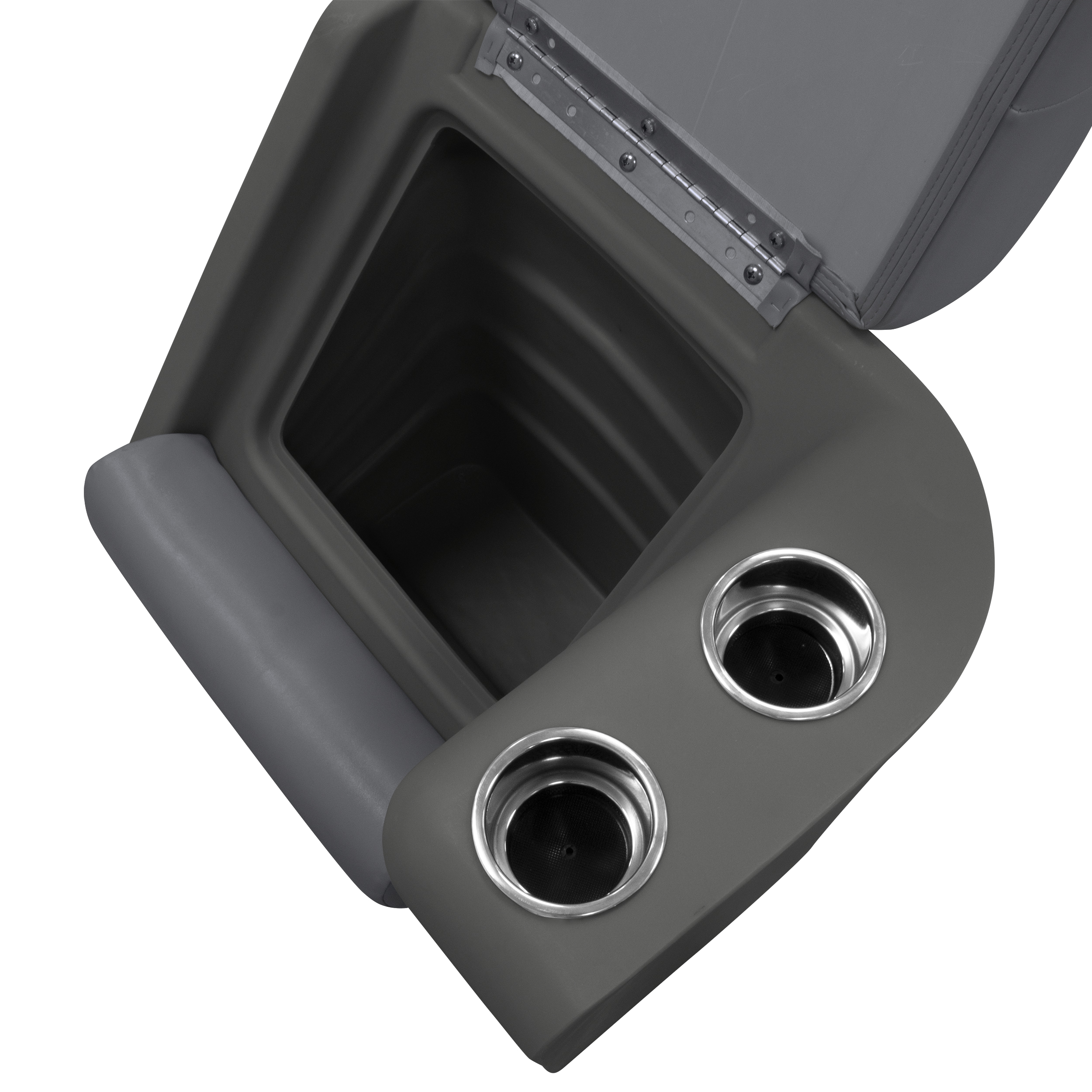 Wise BM13006R-1890 Premier Series Pontoon Lean Back Recliner – Right Radius, Slate / Dark Neutral