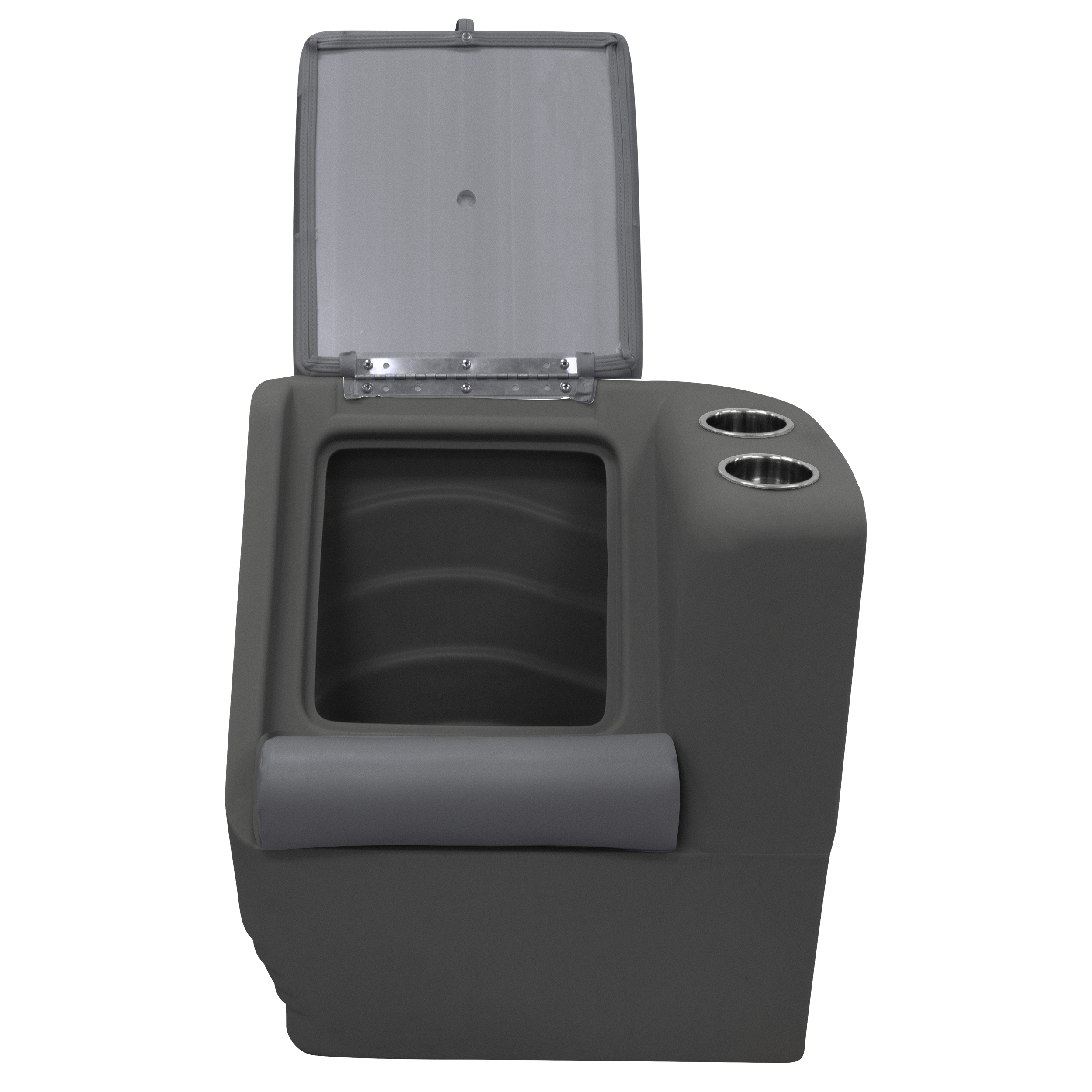 Wise BM13006R-1890 Premier Series Pontoon Lean Back Recliner – Right Radius, Slate / Dark Neutral