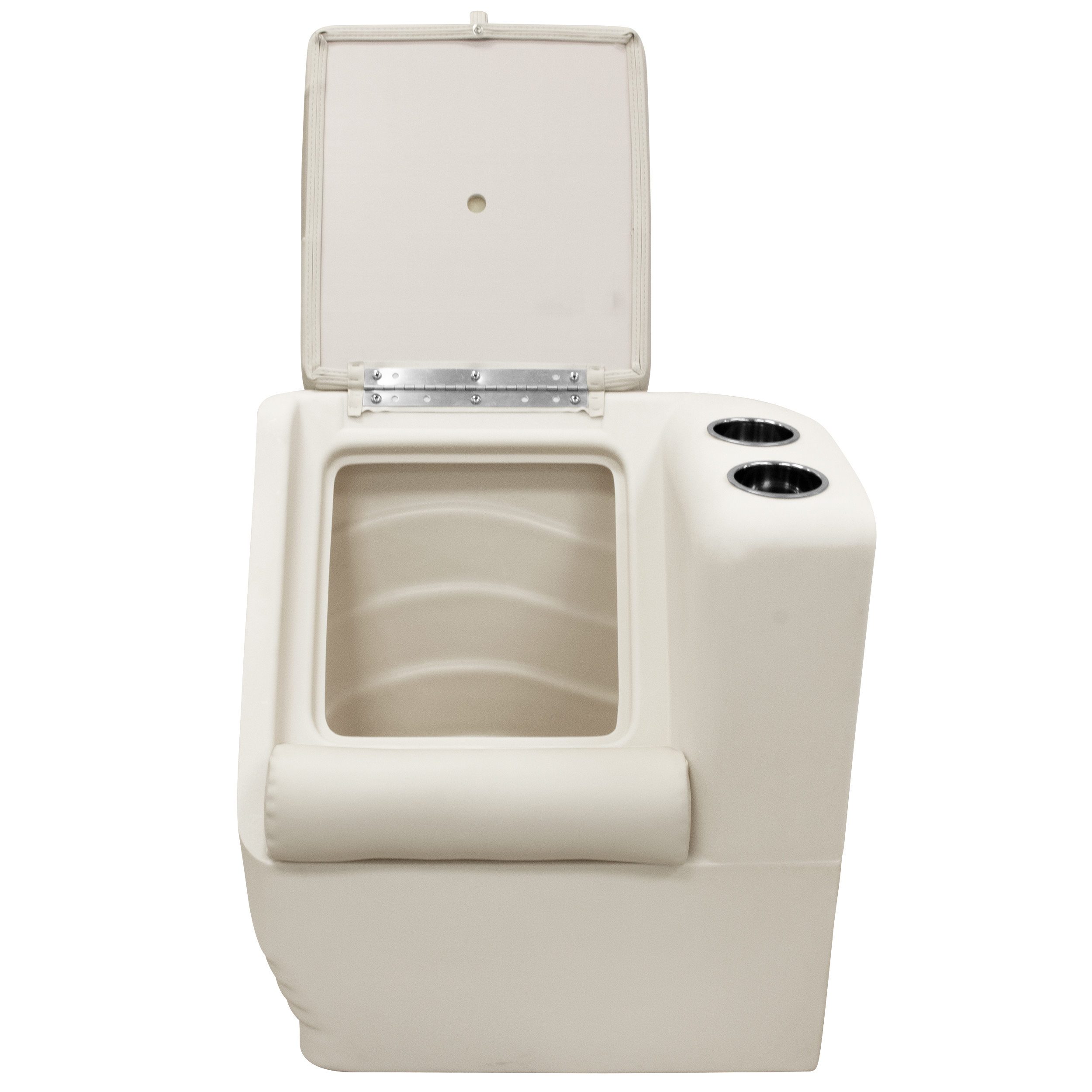 Wise BM13006R-986 Premier Series Pontoon Lean Back Recliner – Right Radius Platinum / Spectra Navy / Cobalt