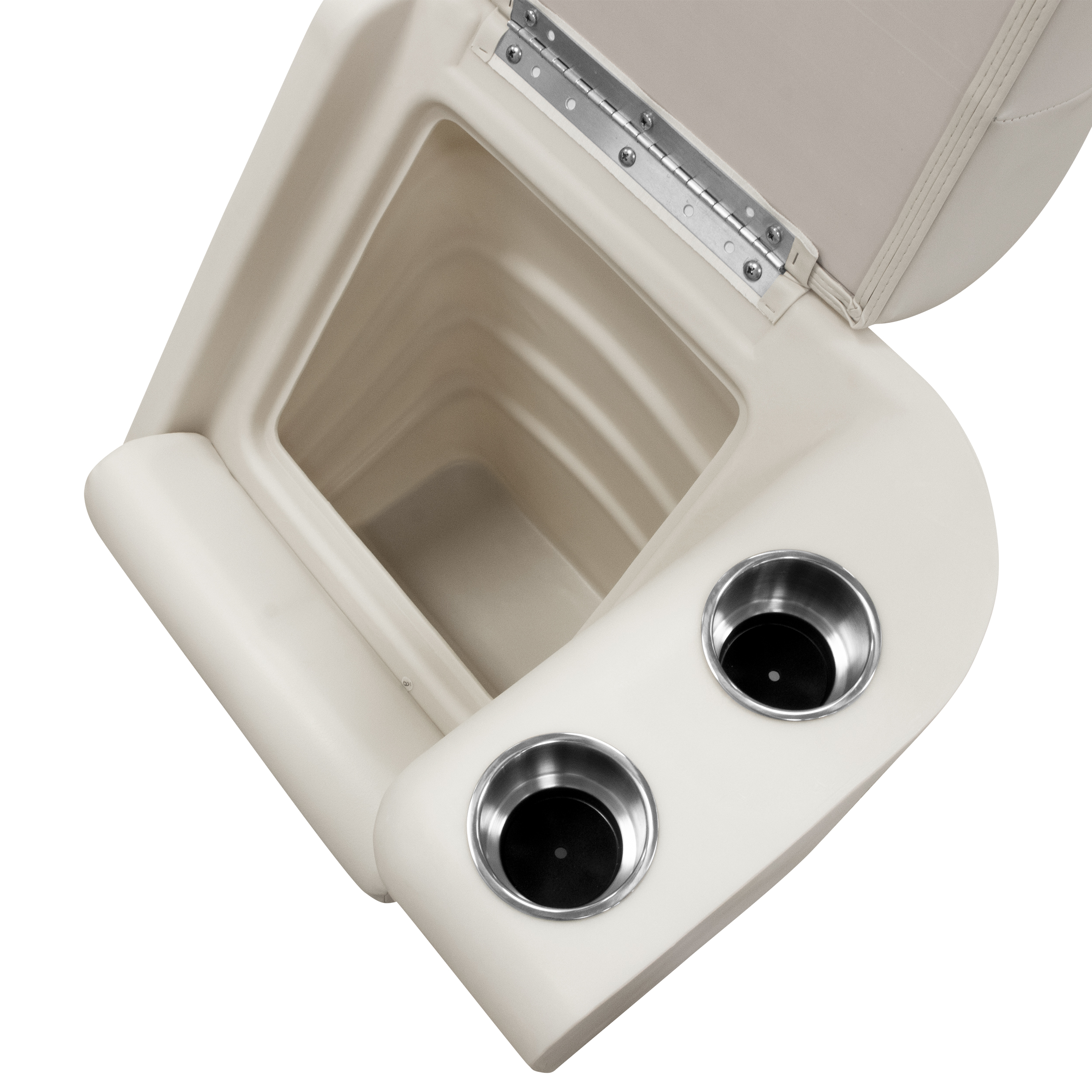 Wise BM13006R-986 Premier Series Pontoon Lean Back Recliner – Right Radius Platinum / Spectra Navy / Cobalt